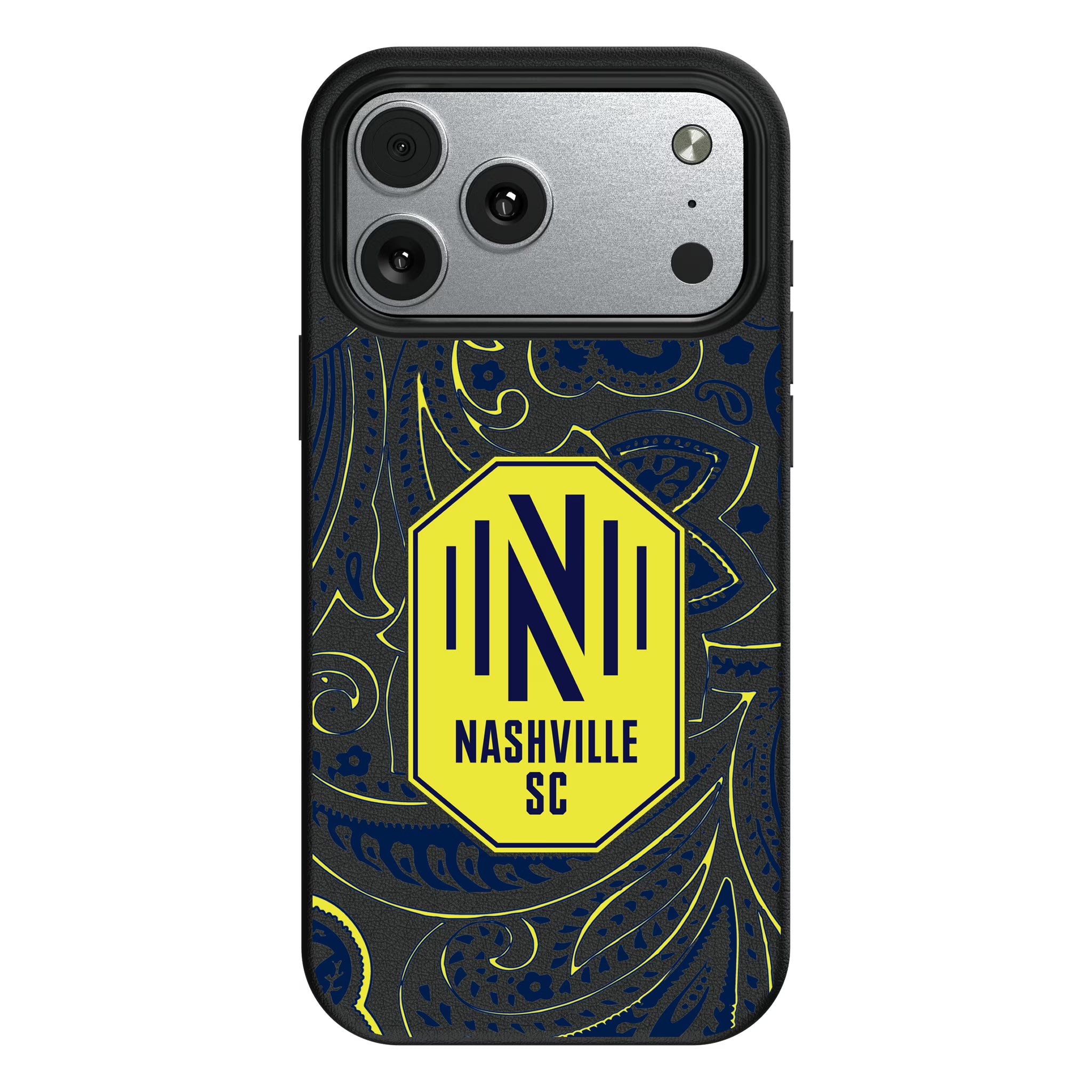 Nashville SC Paisley iPhone MagSafe Compatible Phone Case for Apple iPhone#Device_iPhone 17 Pro Max
