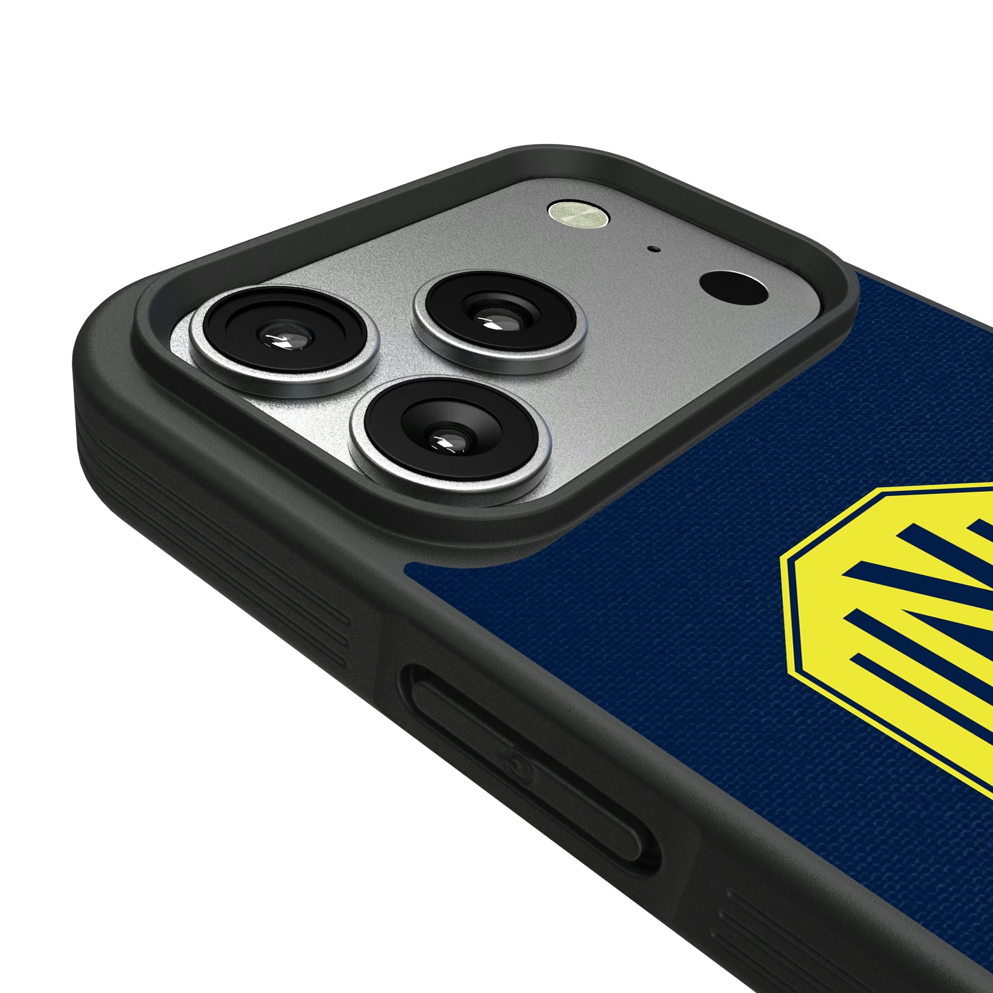 Nashville SC Personalized Stripe iPhone Bump Phone Case for Apple iPhone - Detail#Device_iPhone 17 Pro