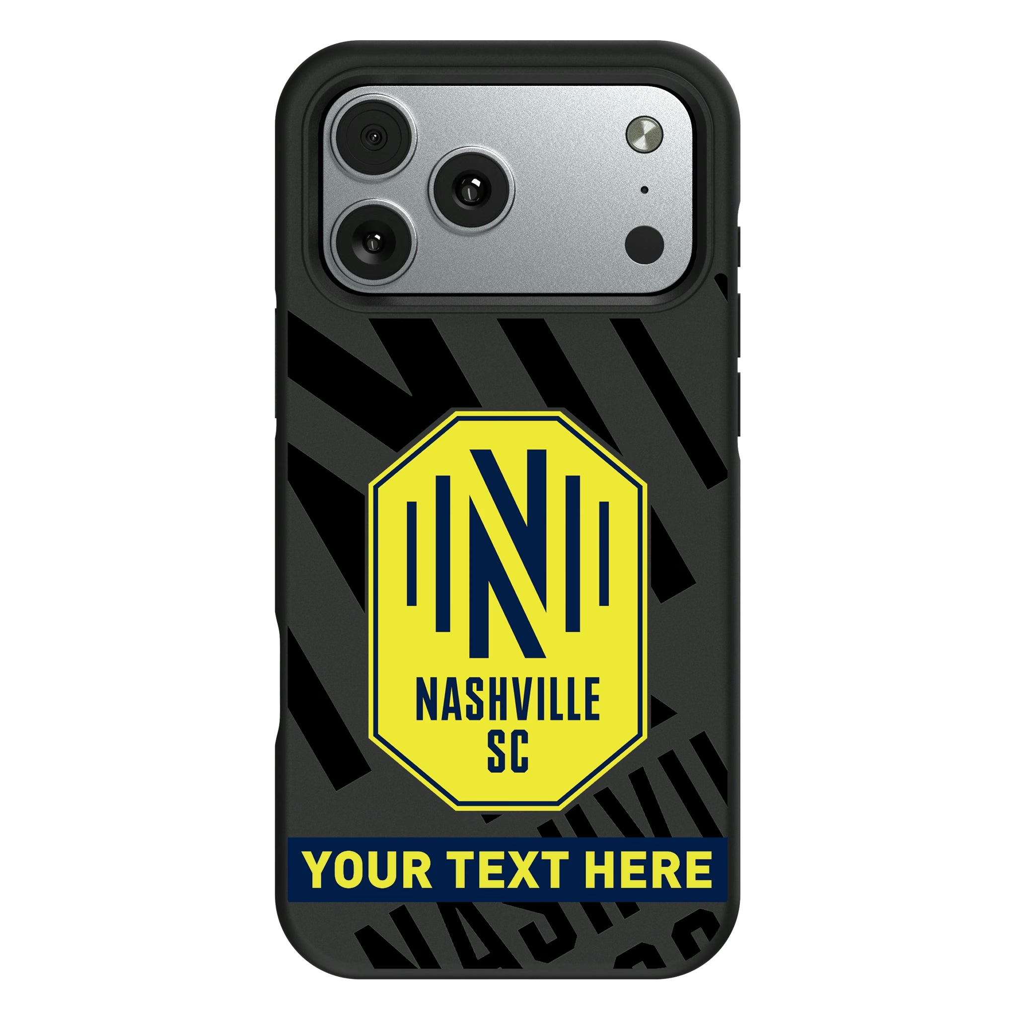 Nashville SC Personalized Tilt iPhone Bump Phone Case for Apple iPhone#Device_iPhone 17 Pro Max