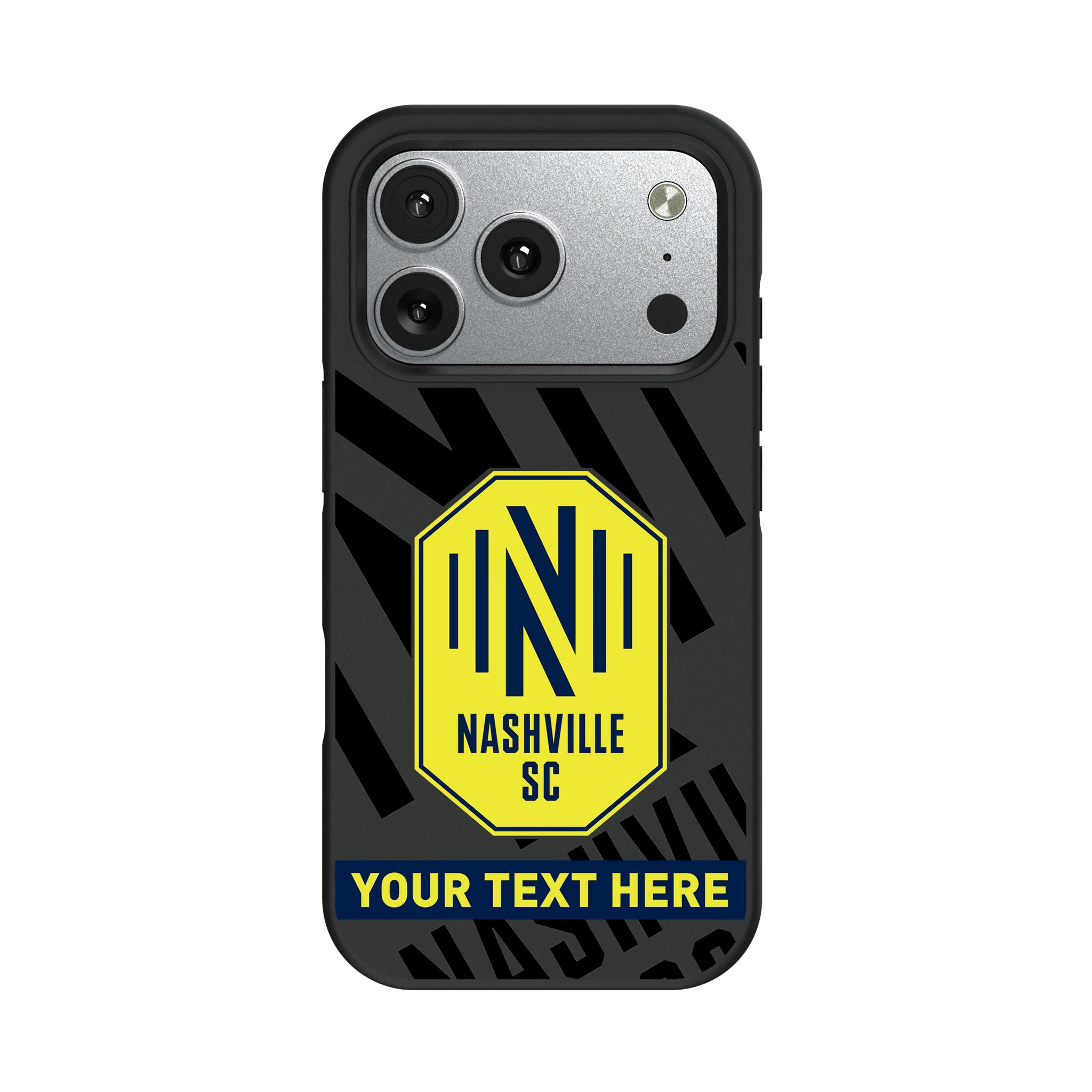 Nashville SC Personalized Tilt iPhone Bump Phone Case for Apple iPhone#Device_iPhone 17 Pro