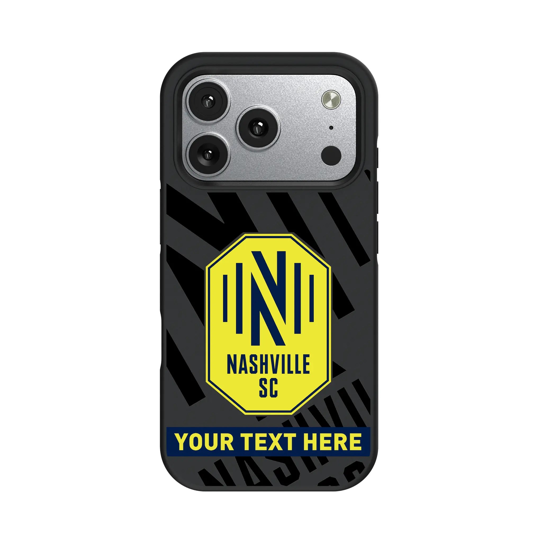 Nashville SC Personalized Tilt iPhone Bump Phone Case for Apple iPhone#Device_iPhone 17 Pro