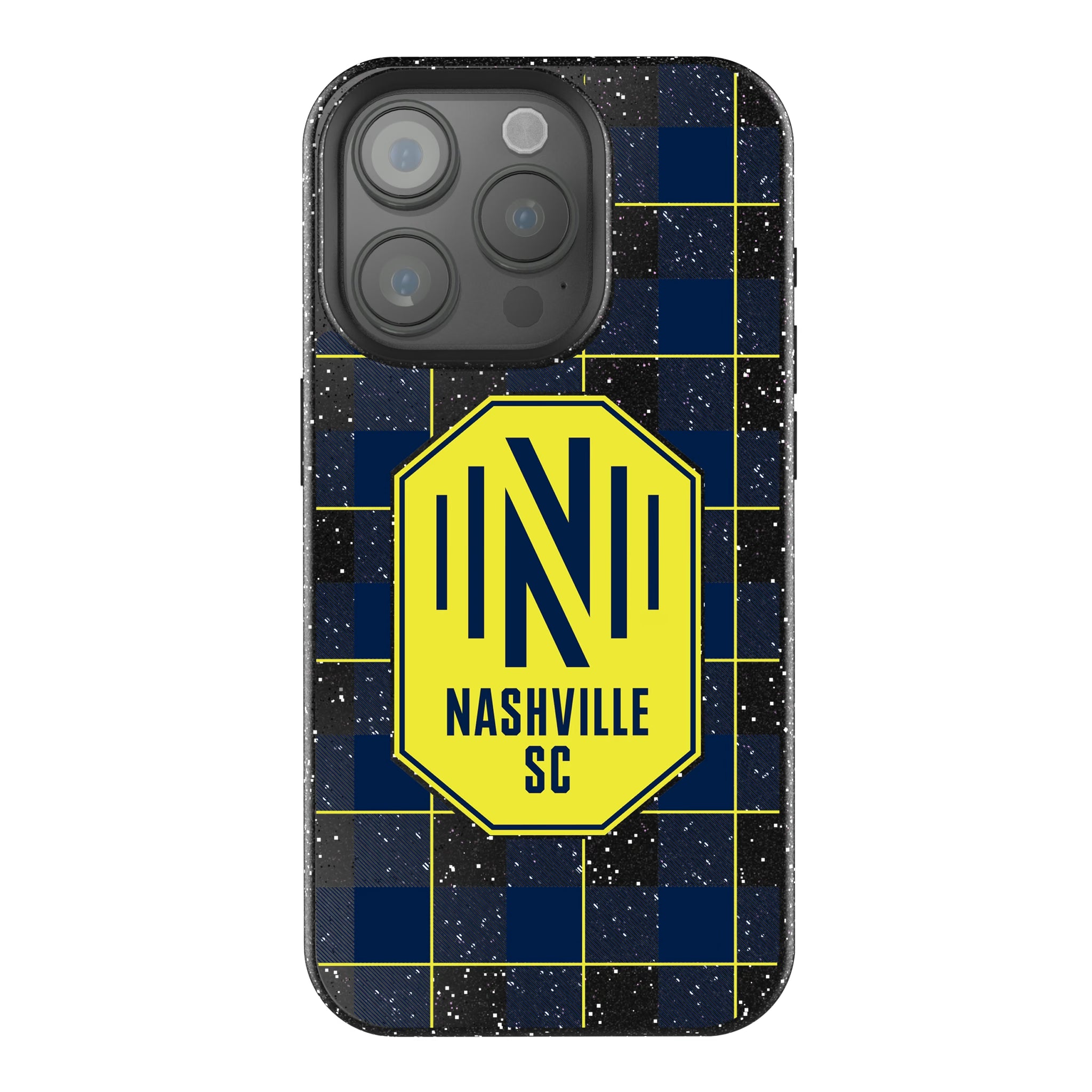 Nashville SC Plaid iPhone Bling Phone Case for Apple iPhone