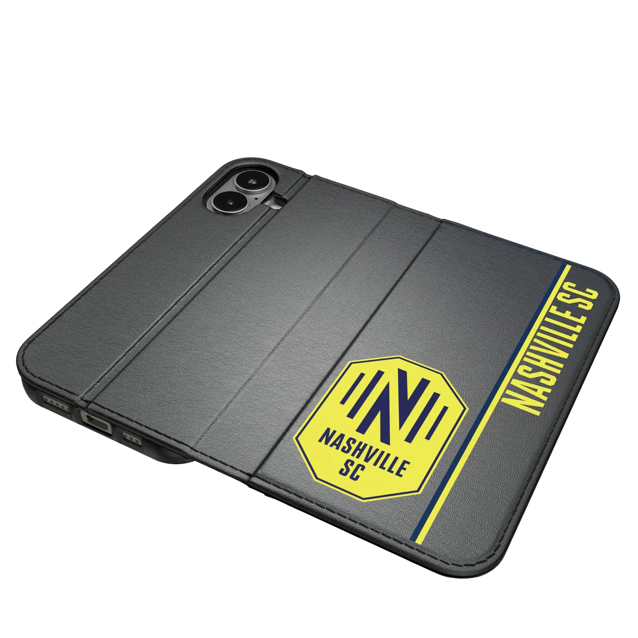 Nashville SC Sidebar iPhone Folio Phone Case for Apple iPhone#Device_iPhone 17
