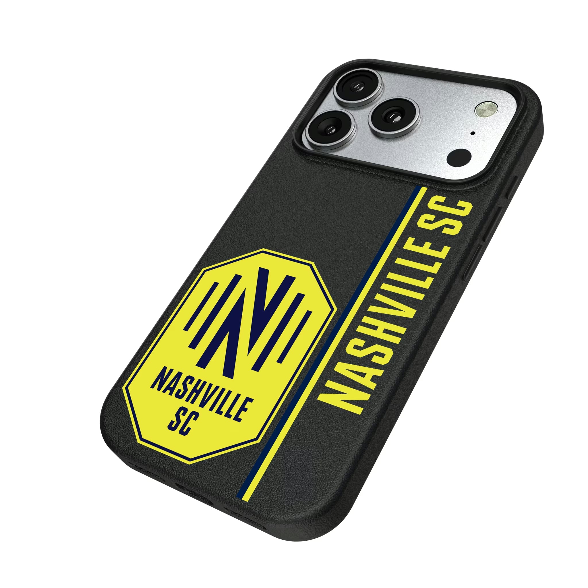 Nashville SC Sidebar iPhone MagSafe Compatible Phone Case for Apple iPhone - Isometric View#Device_iPhone 17 Pro