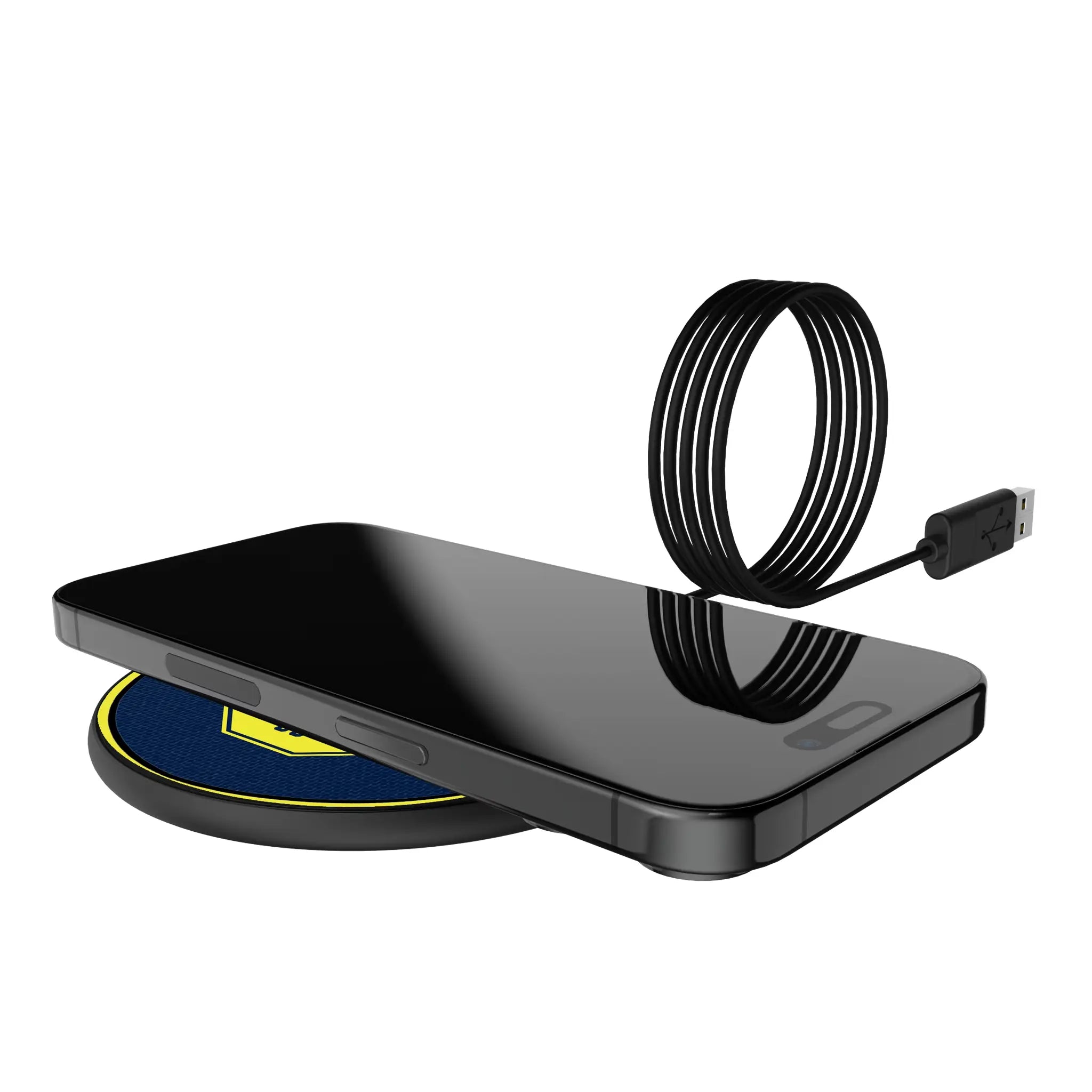 Nashville SC Solid 15-Watt Wireless Charger - Lifestyle