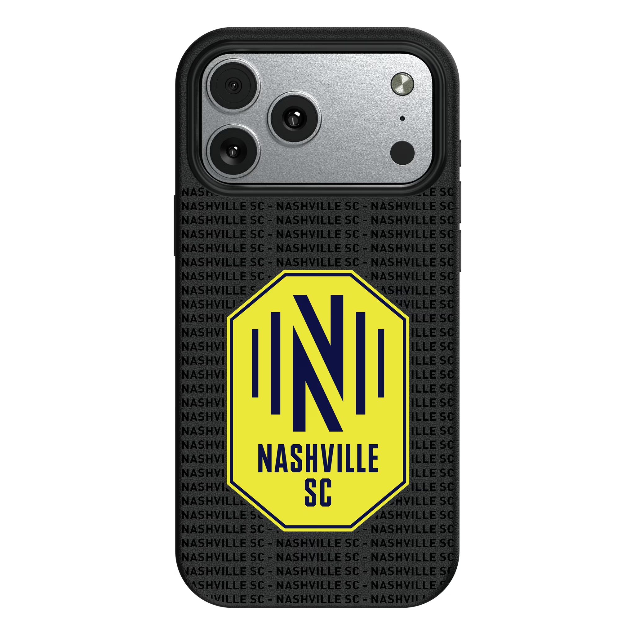Nashville SC Text Backdrop iPhone MagSafe Compatible Phone Case for Apple iPhone#Device_iPhone 17 Pro Max