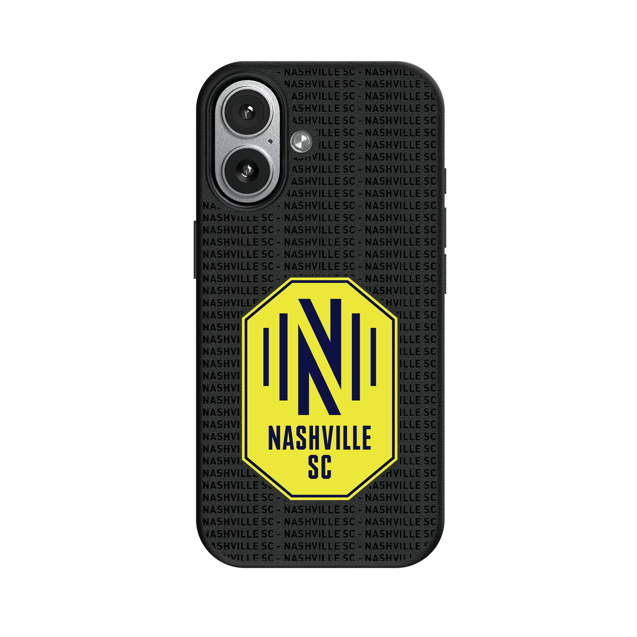 Nashville SC Text Backdrop iPhone MagSafe Compatible Phone Case for Apple iPhone#Device_iPhone 17