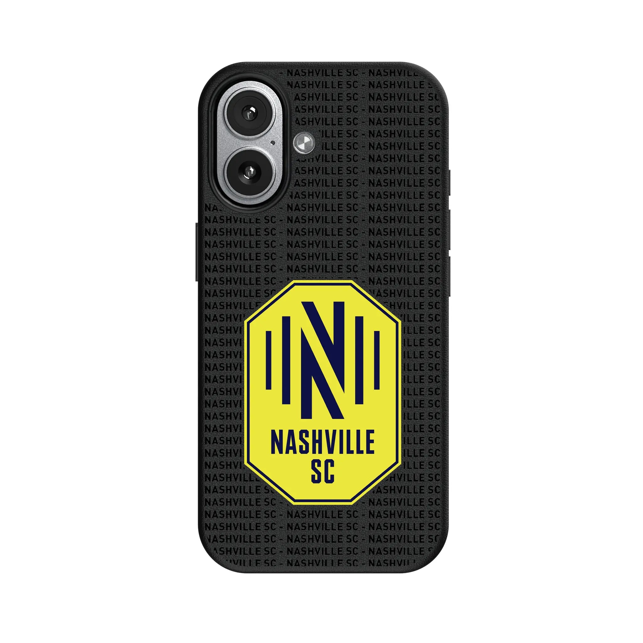 Nashville SC Text Backdrop iPhone MagSafe Compatible Phone Case for Apple iPhone#Device_iPhone 17