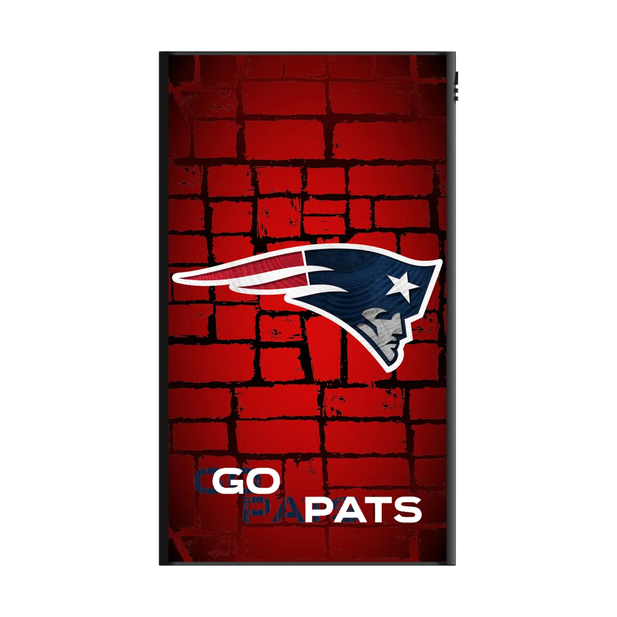 New England Patriots Brick 5000mAh Flat Power Bank