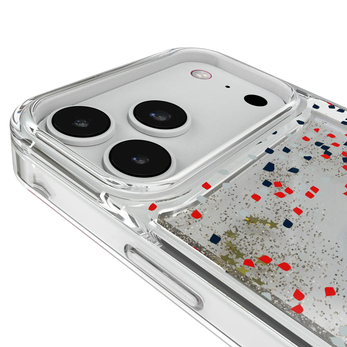 New England Patriots Confetti iPhone Glitter Phone Case for Apple iPhone - Detail#Device_iPhone 18 Pro Max