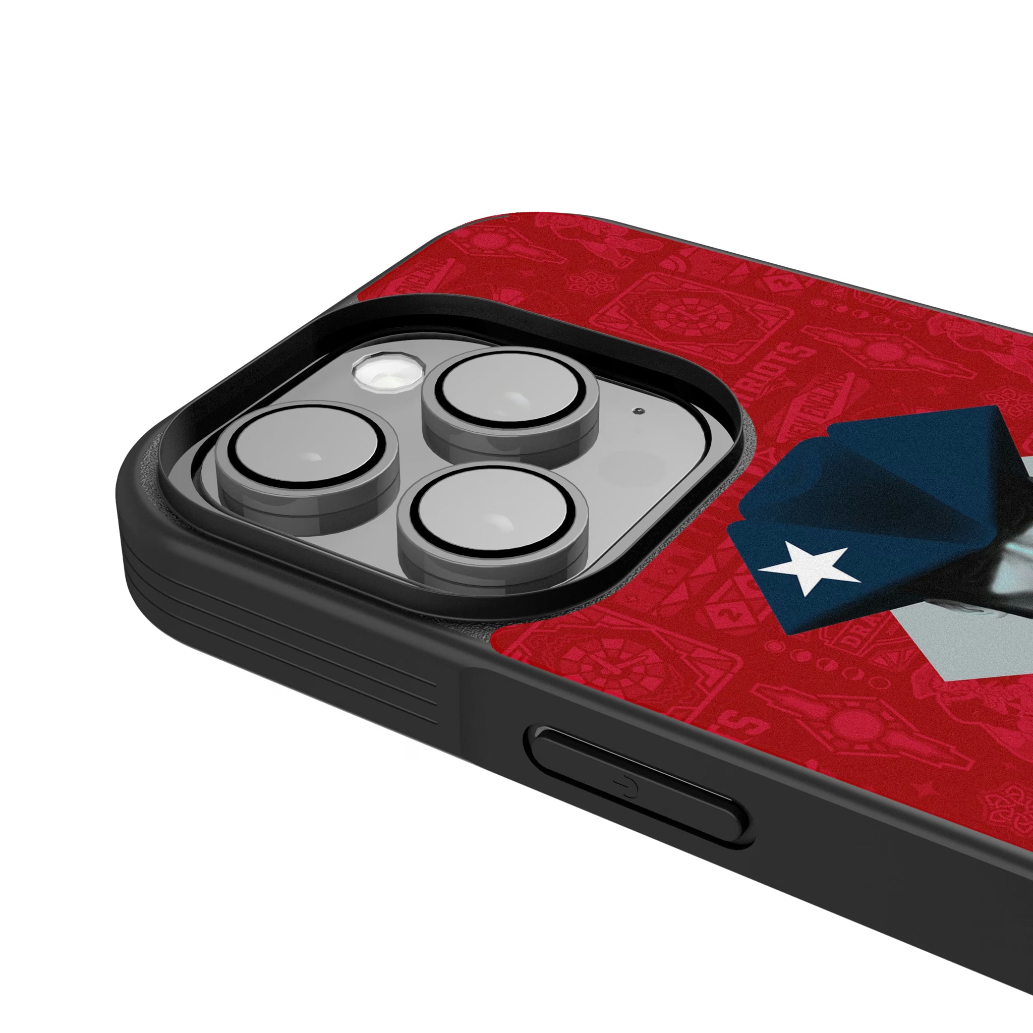 New England Patriots Deco iPhone Bump Phone Case for Apple iPhone - Detail