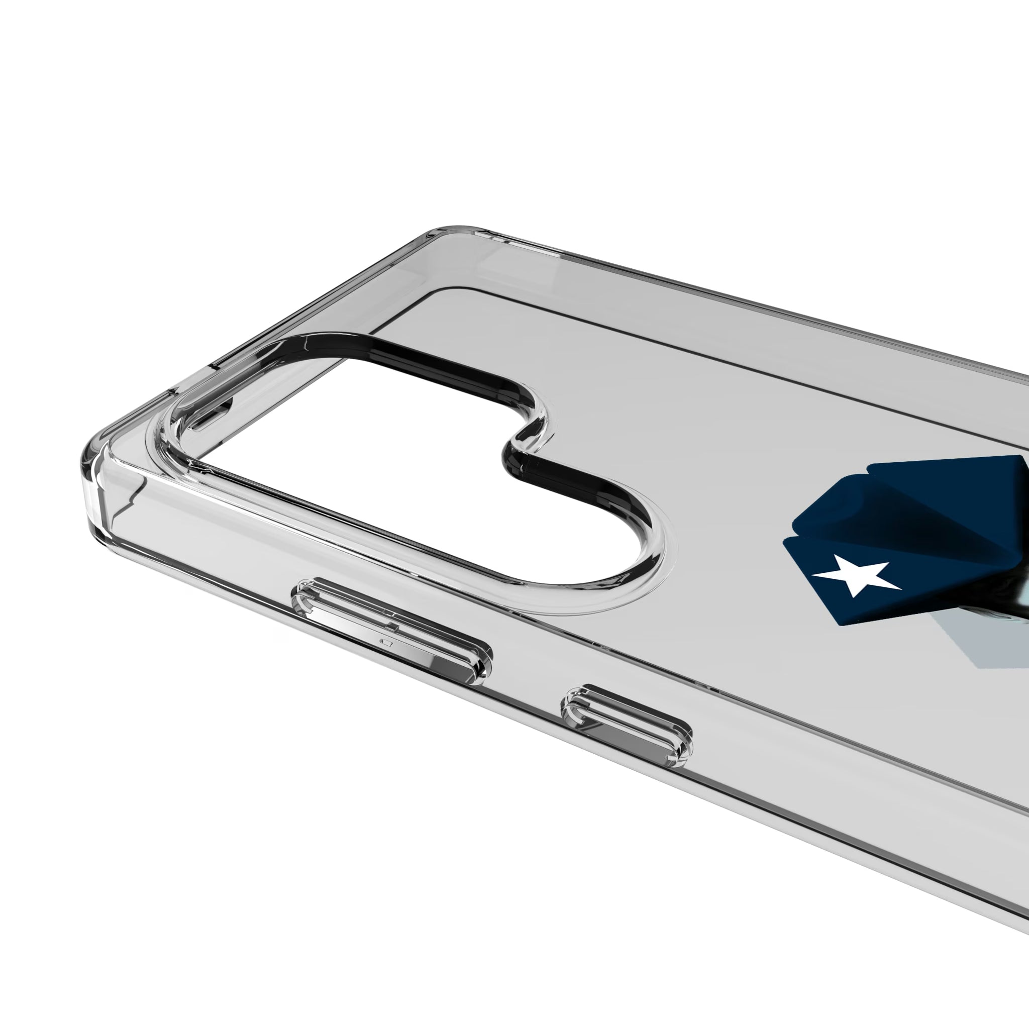 New England Patriots Deco Galaxy Clear Phone Case for Samsung Galaxy - Detail