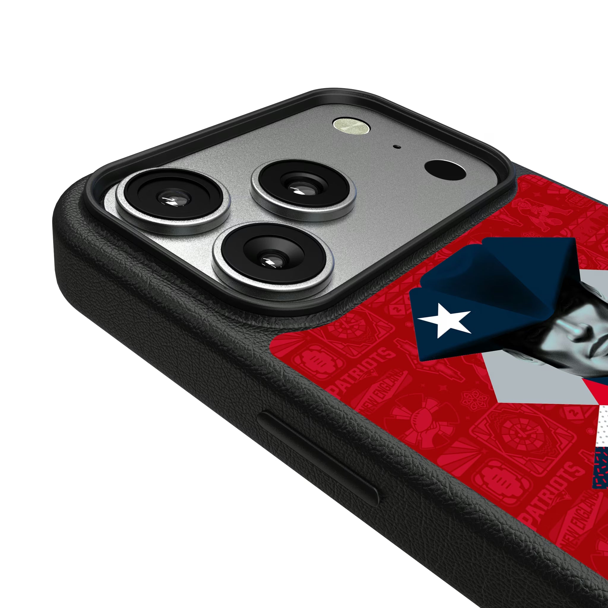New England Patriots Deco iPhone MagSafe Compatible Phone Case for Apple iPhone - Detail#Device_iPhone 17 Pro