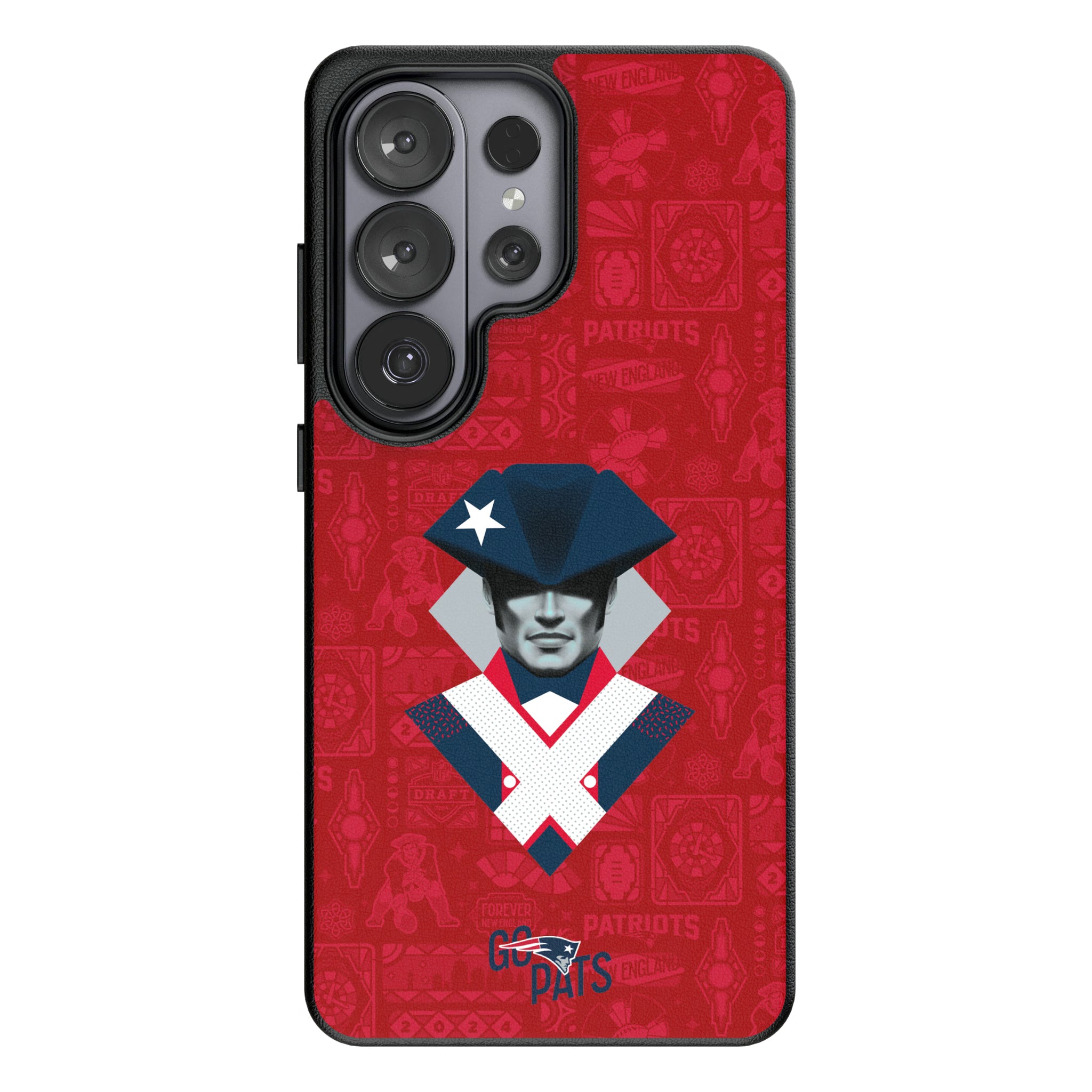New England Patriots Deco Galaxy MagSafe Compatible Phone Case for Samsung Galaxy