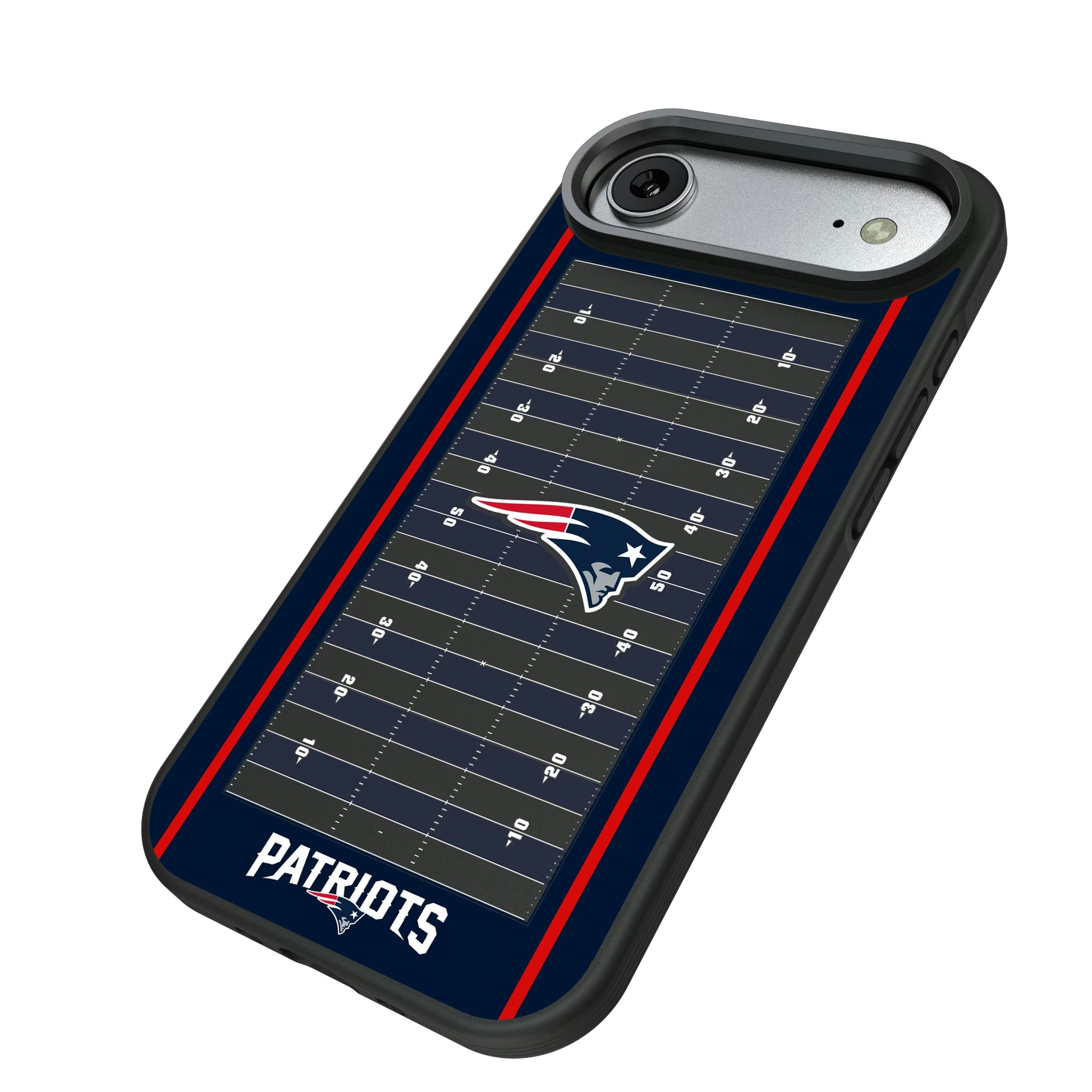New England Patriots Field iPhone Bump Phone Case for Apple iPhone - Isometric View#Device_iPhone Air