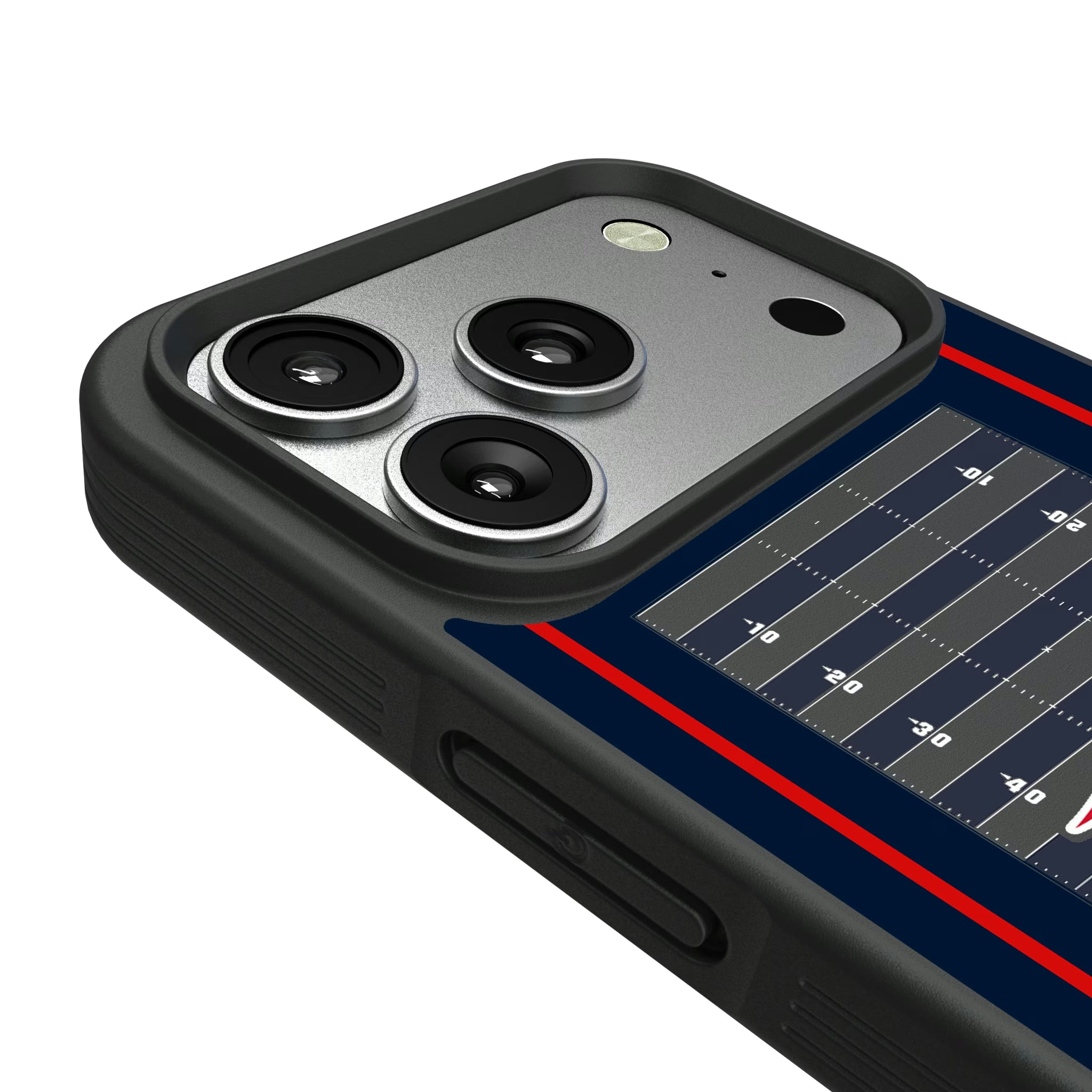 New England Patriots Field iPhone Bump Phone Case for Apple iPhone - Detail#Device_iPhone 17 Pro
