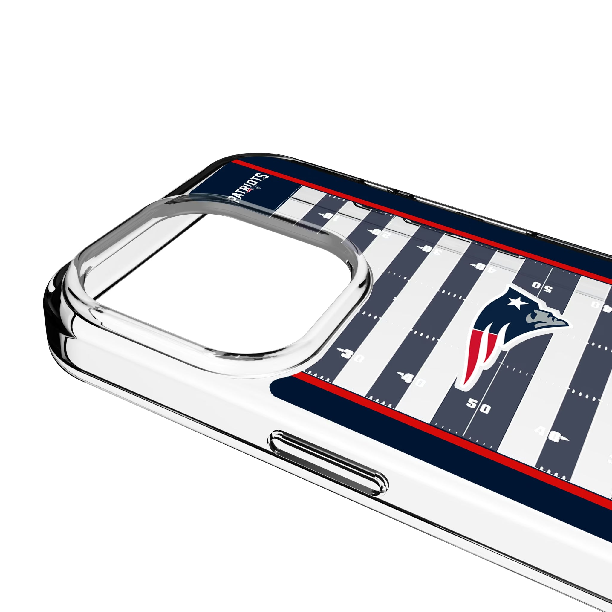 New England Patriots Field iPhone Clear Phone Case for Apple iPhone - Detail