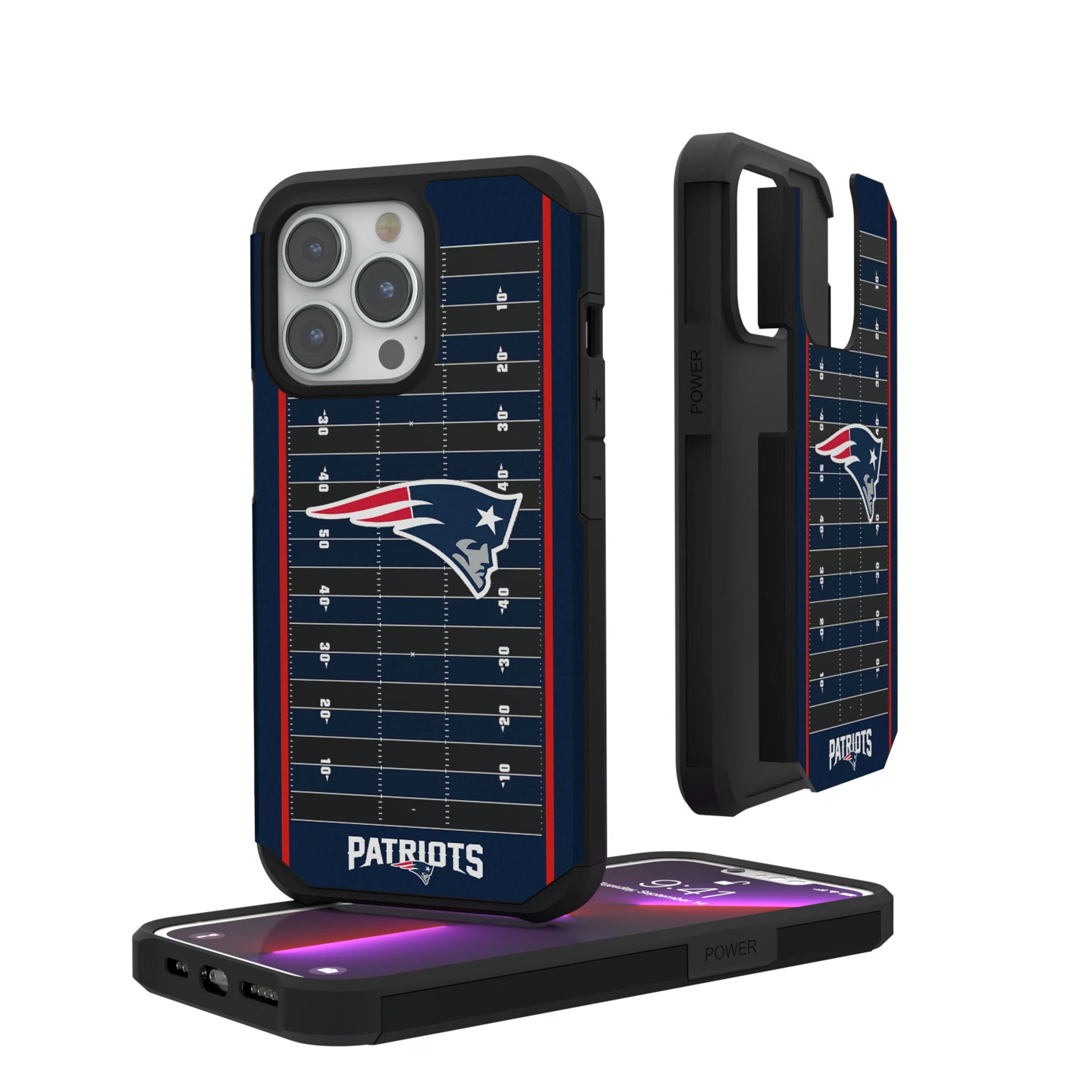 New England Patriots Field iPhone Rugged Phone Case for Apple iPhone