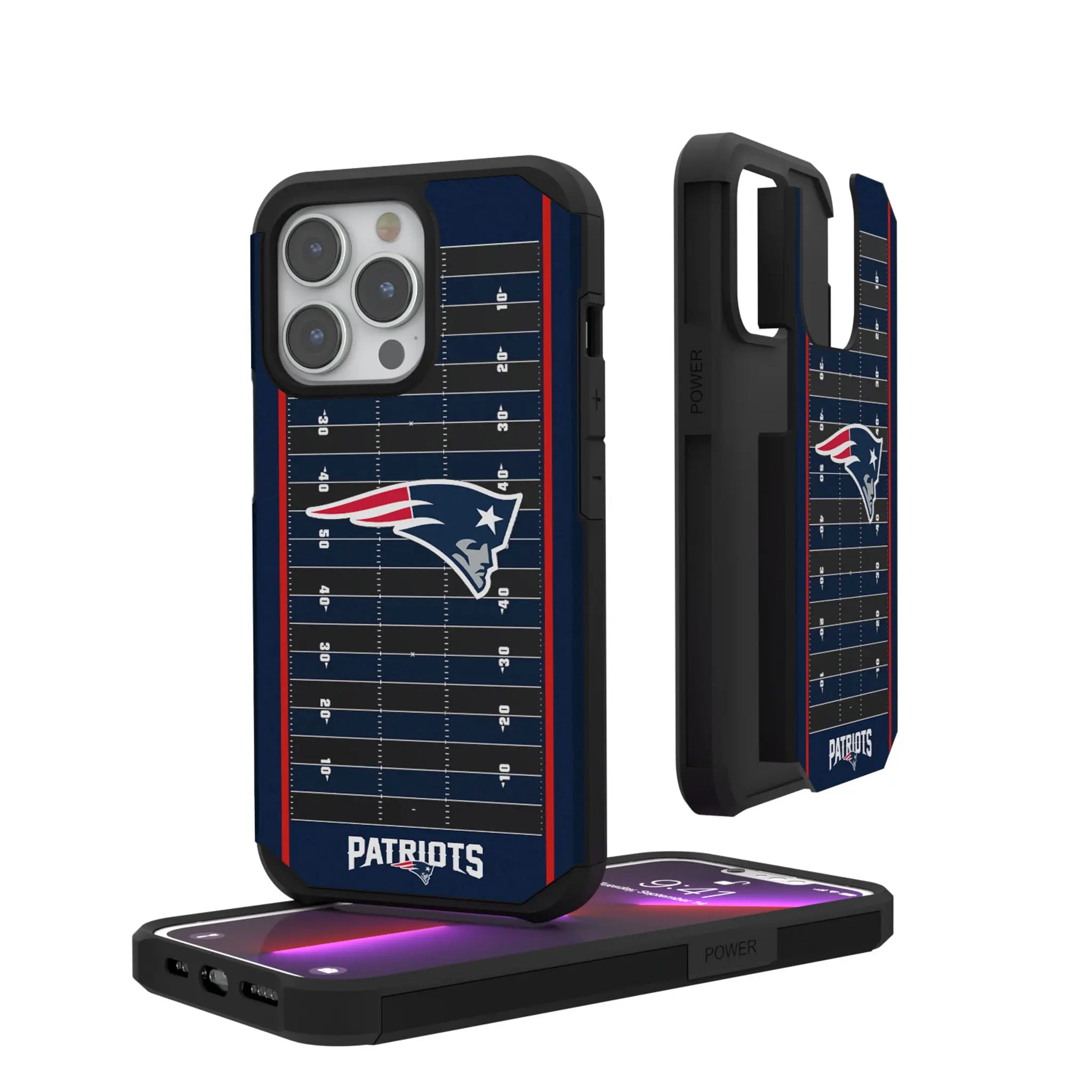 New England Patriots Field iPhone Rugged Phone Case for Apple iPhone