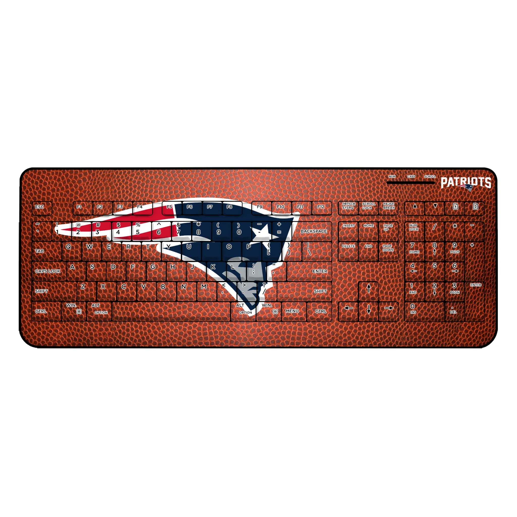 New England Patriots Football Wireless USB Keyboard