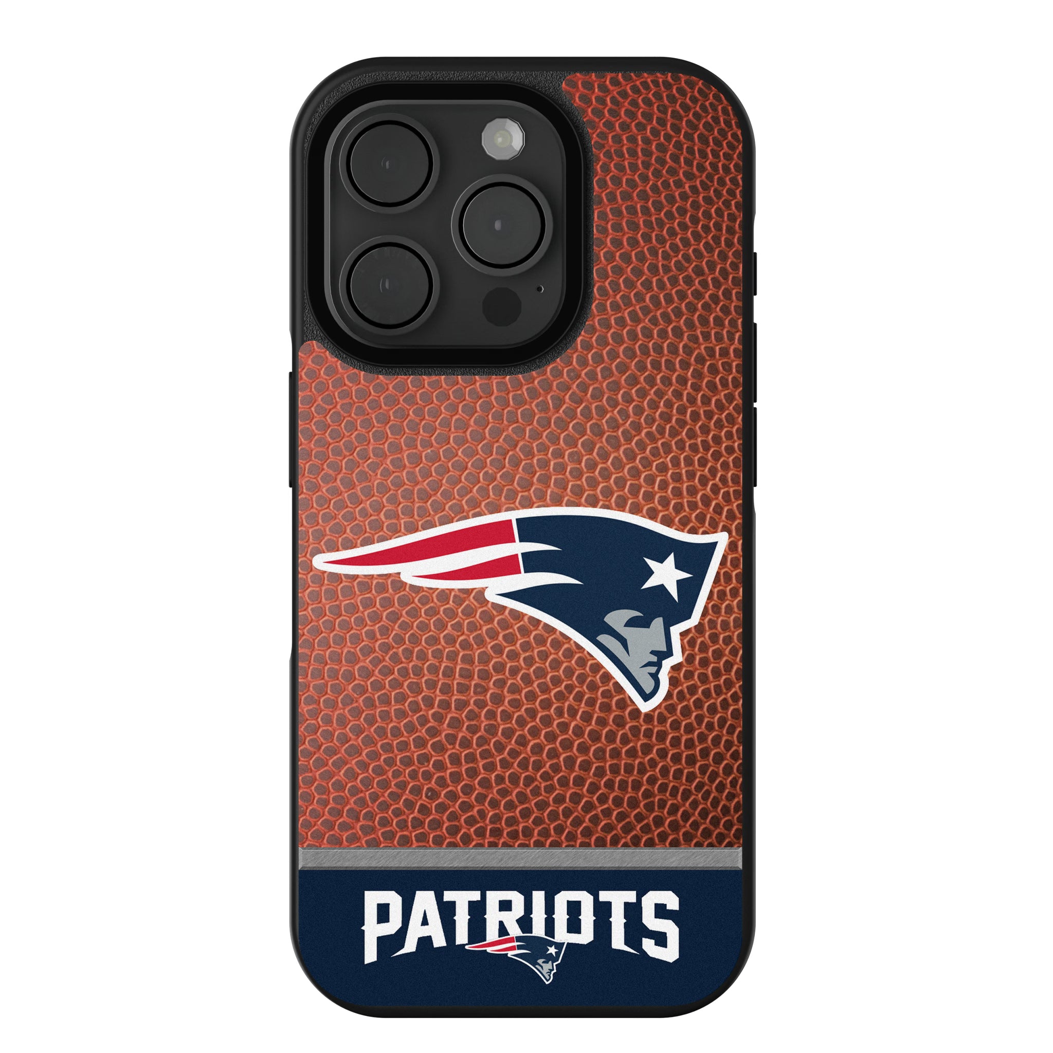 New England Patriots Football Wordmark iPhone Bump Phone Case for Apple iPhone