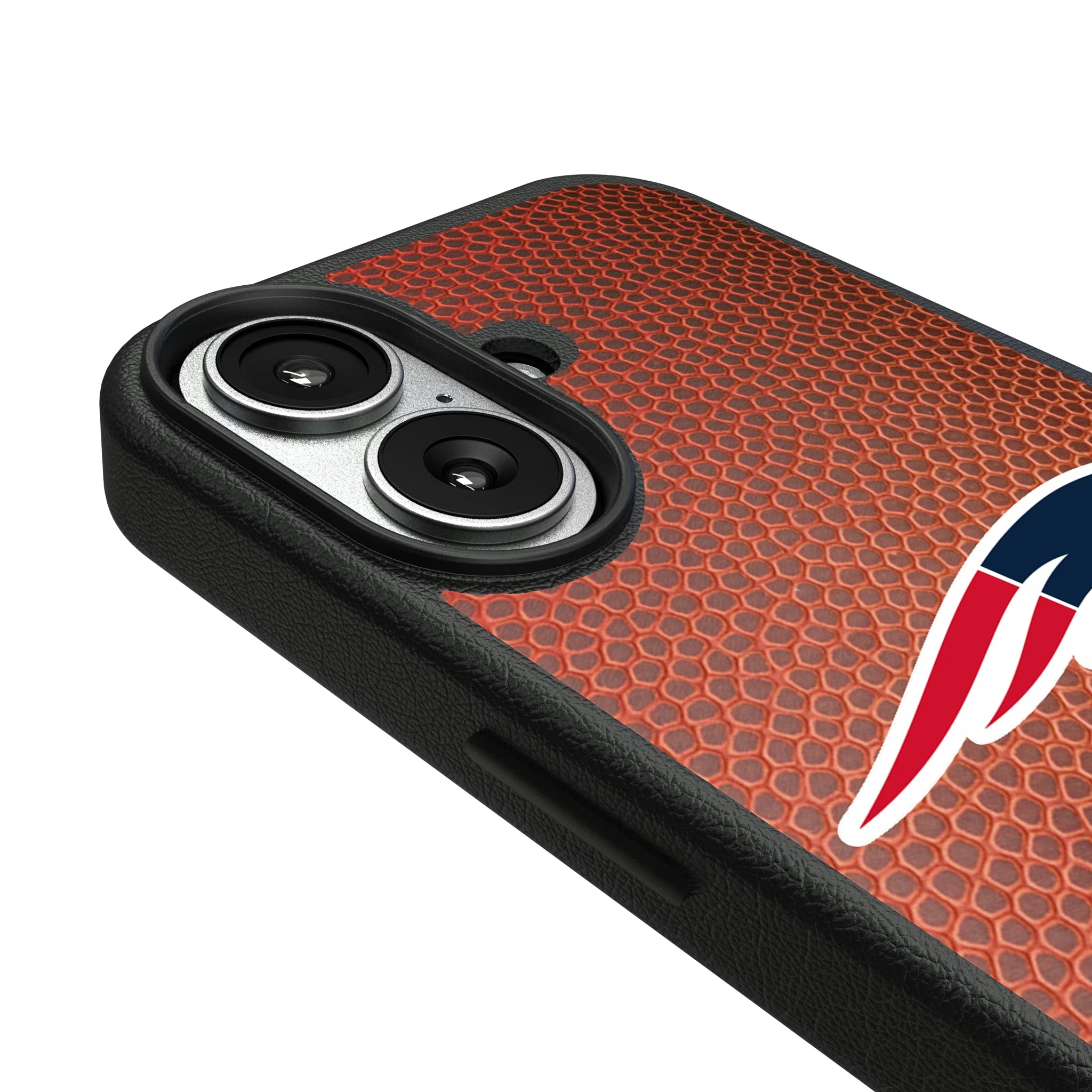 New England Patriots Football Wordmark iPhone MagSafe Compatible Phone Case for Apple iPhone - Detail#Device_iPhone 17