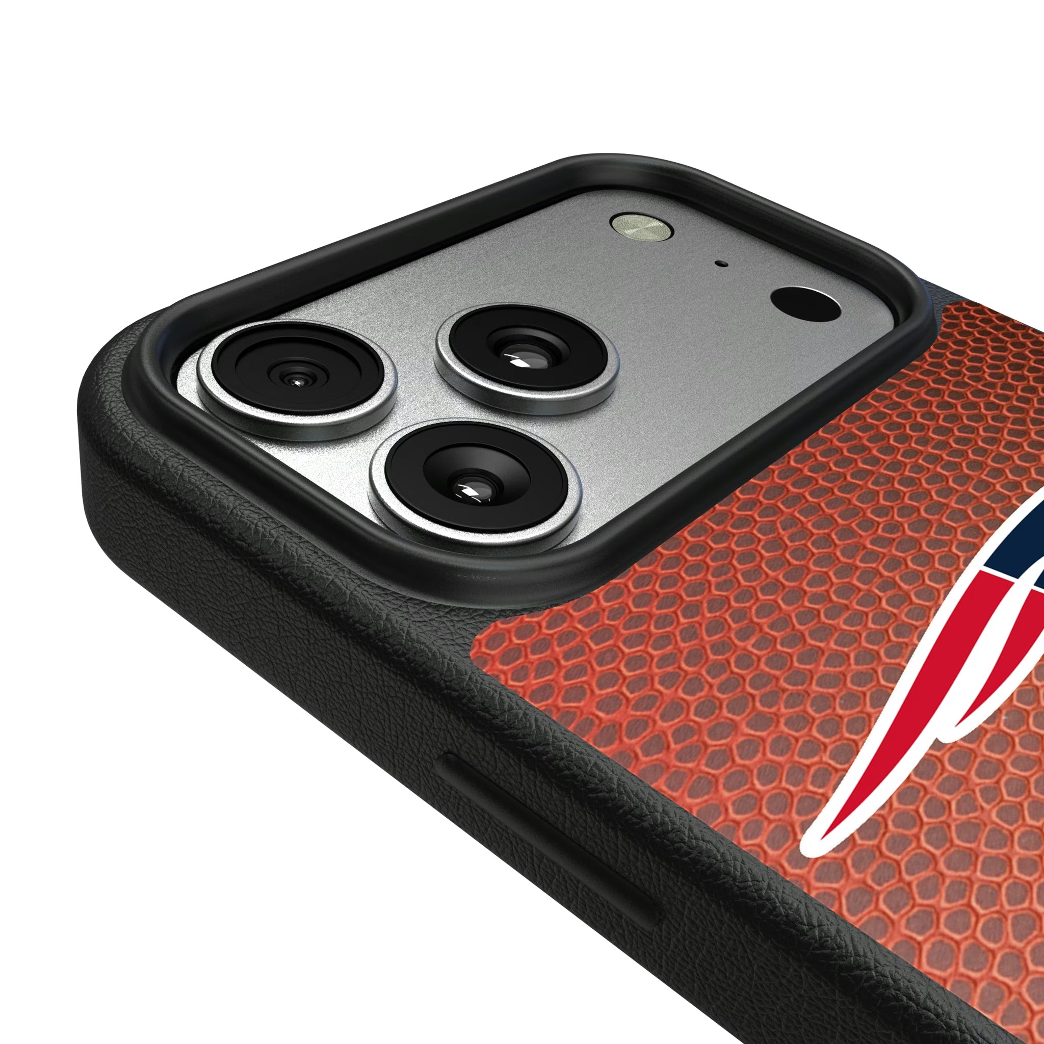 New England Patriots Football Wordmark iPhone MagSafe Compatible Phone Case for Apple iPhone - Detail#Device_iPhone 17 Pro Max