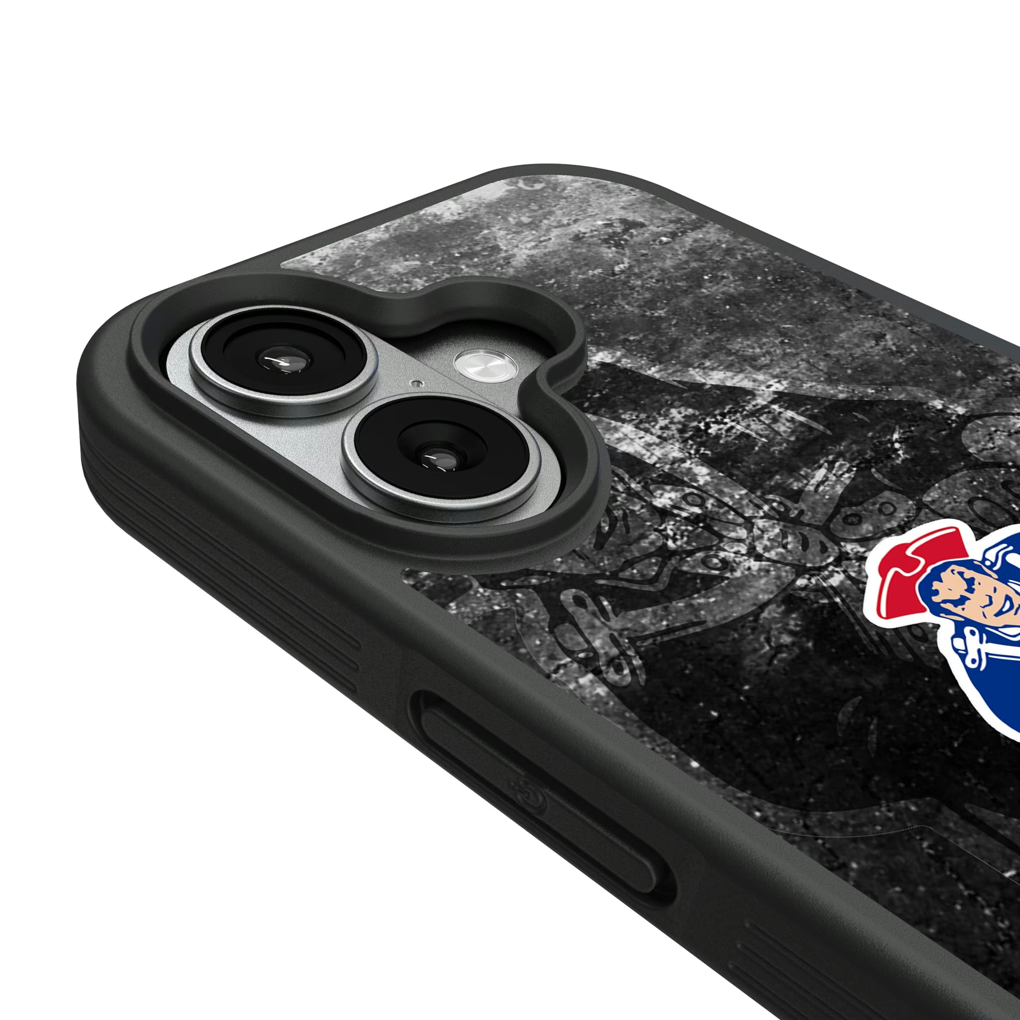 New England Patriots Historic Collection Legendary iPhone Bump Phone Case for Apple iPhone - Detail#Device_iPhone 17
