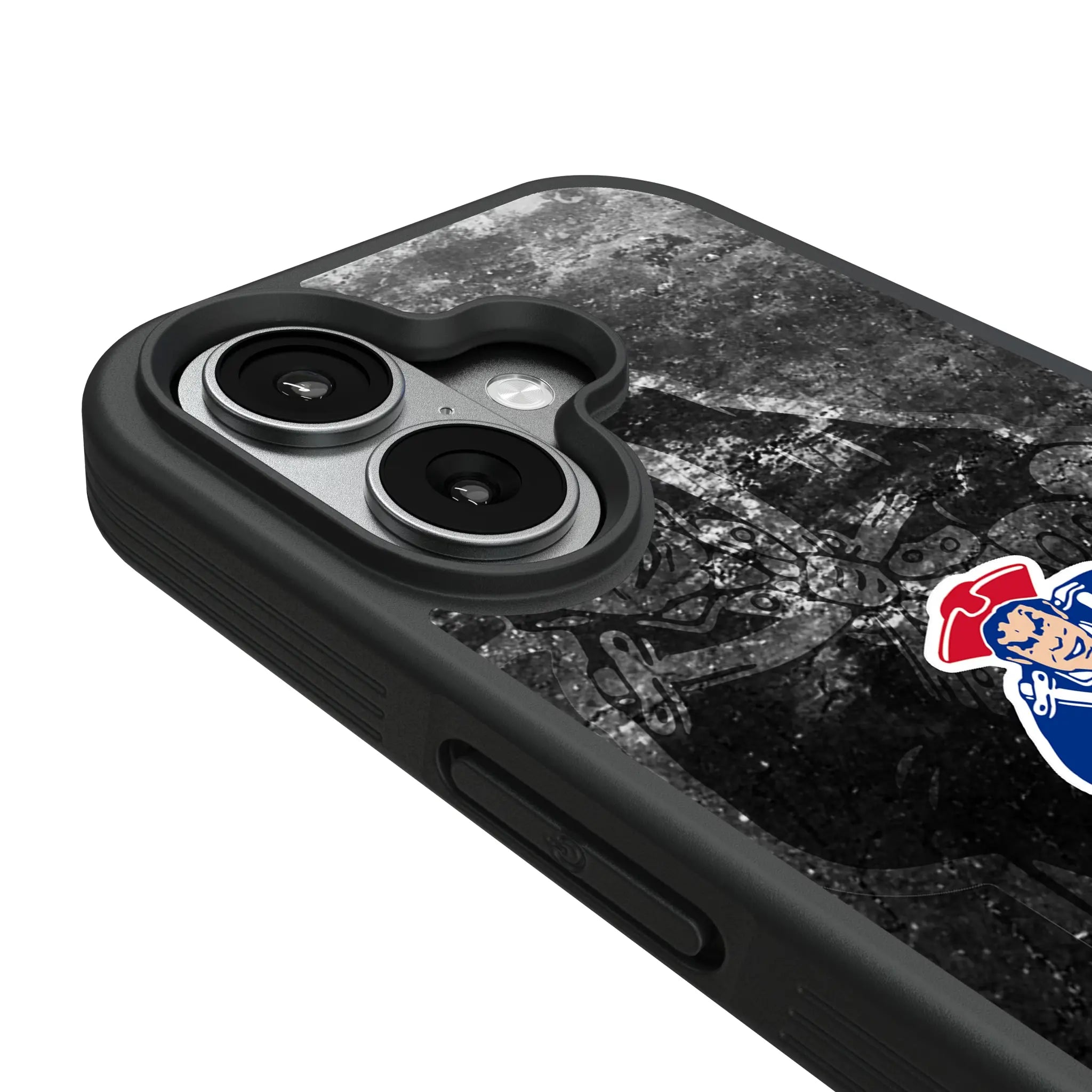 New England Patriots Historic Collection Legendary iPhone Bump Phone Case for Apple iPhone - Detail#Device_iPhone 17