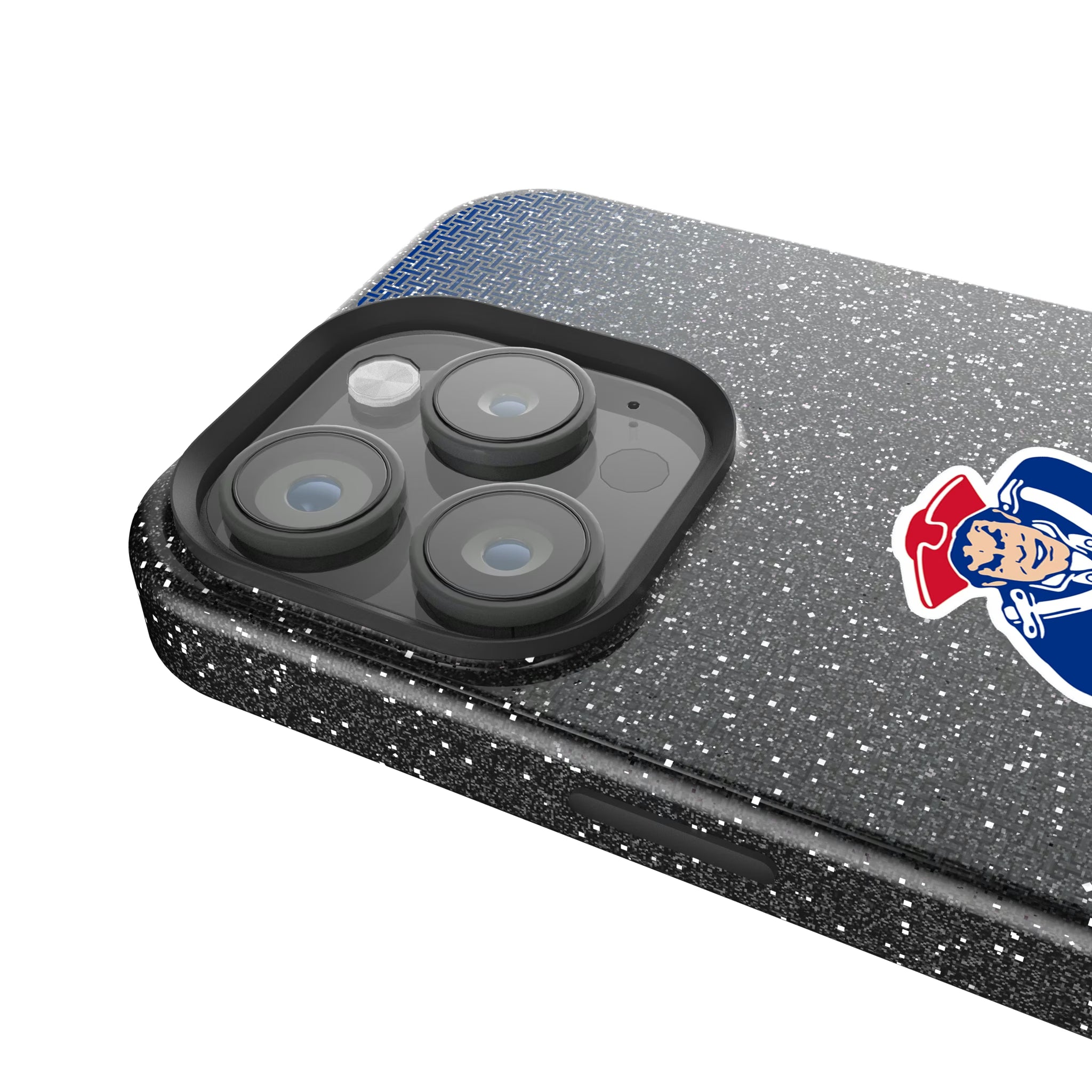 New England Patriots Historic Collection Linen iPhone Bling Phone Case for Apple iPhone - Detail
