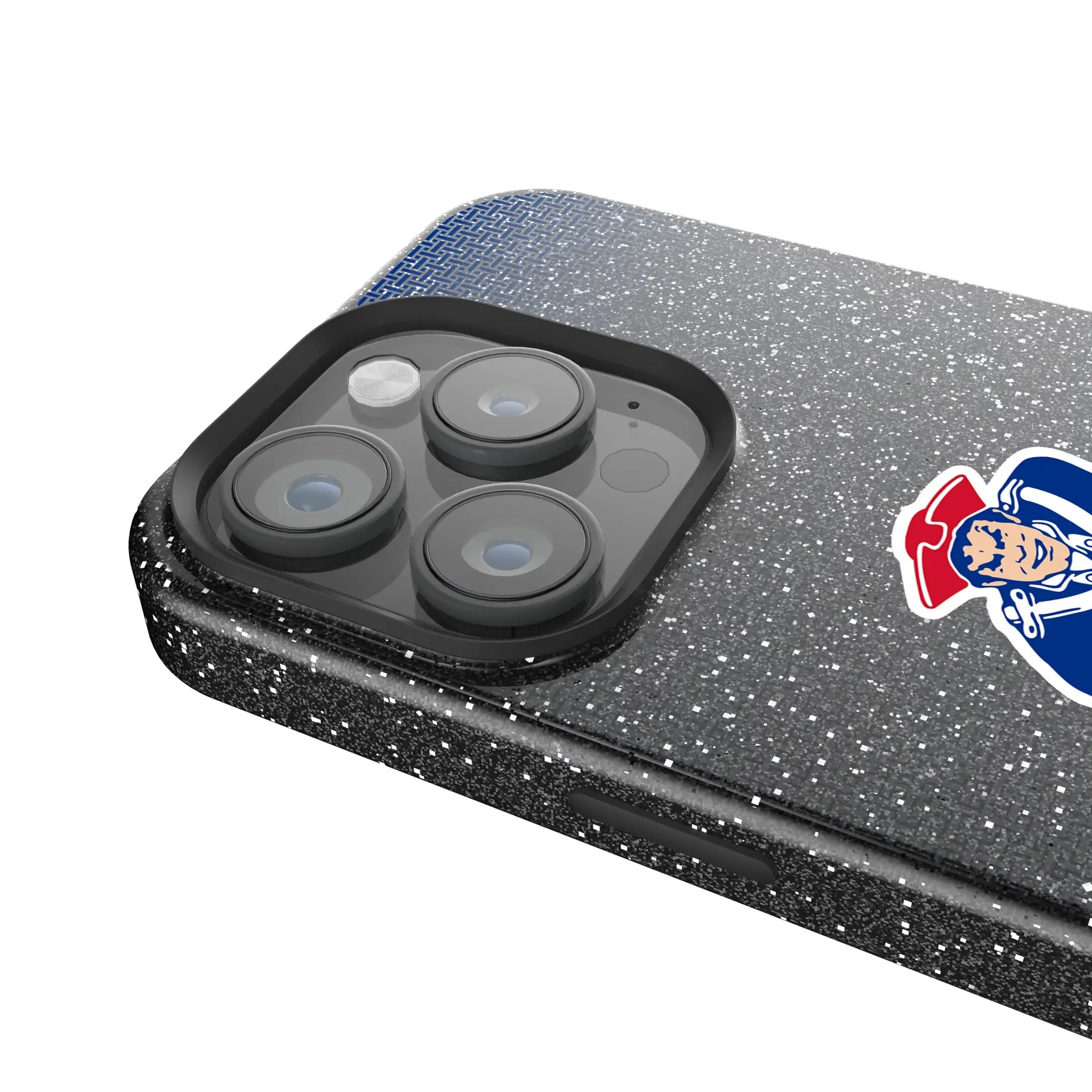 New England Patriots Historic Collection Linen iPhone Bling Phone Case for Apple iPhone - Detail