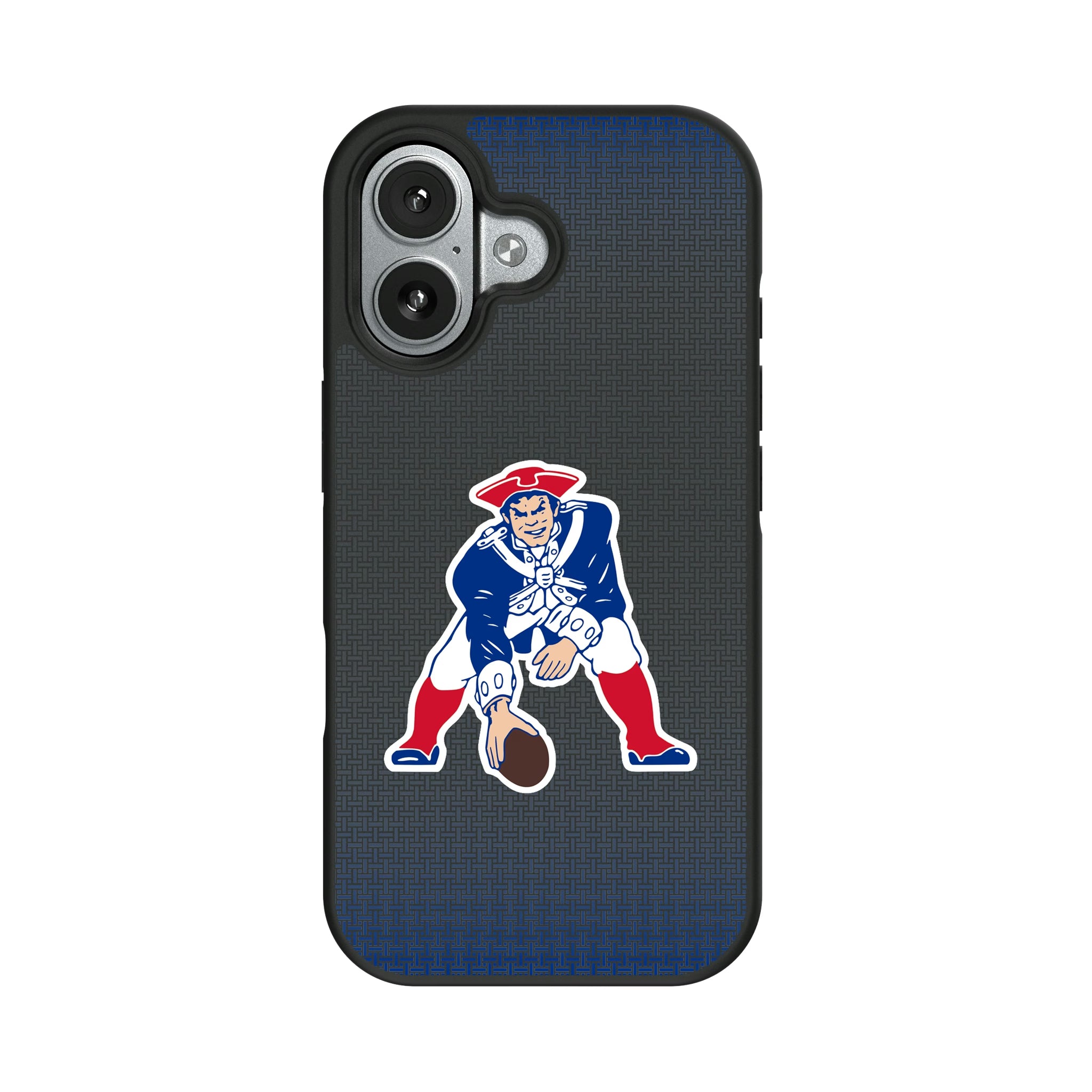 New England Patriots Historic Collection Linen iPhone Bump Phone Case for Apple iPhone#Device_iPhone 17