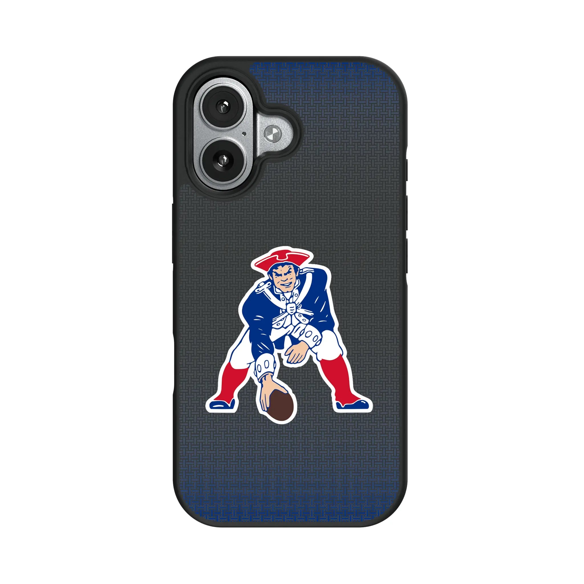 New England Patriots Historic Collection Linen iPhone Bump Phone Case for Apple iPhone#Device_iPhone 17