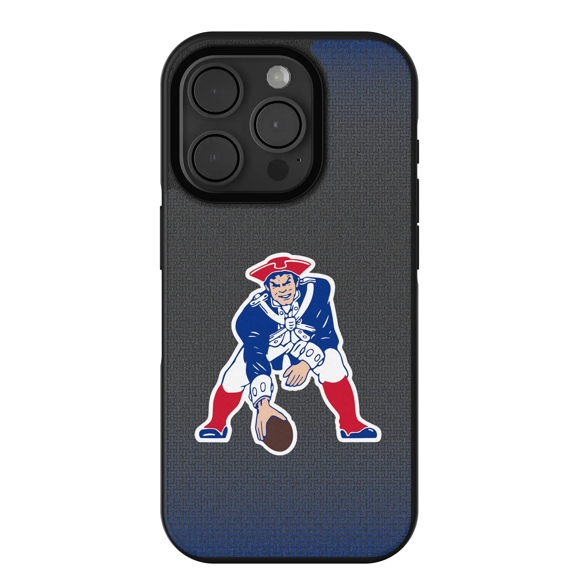 New England Patriots Historic Collection Linen iPhone Bump Phone Case for Apple iPhone