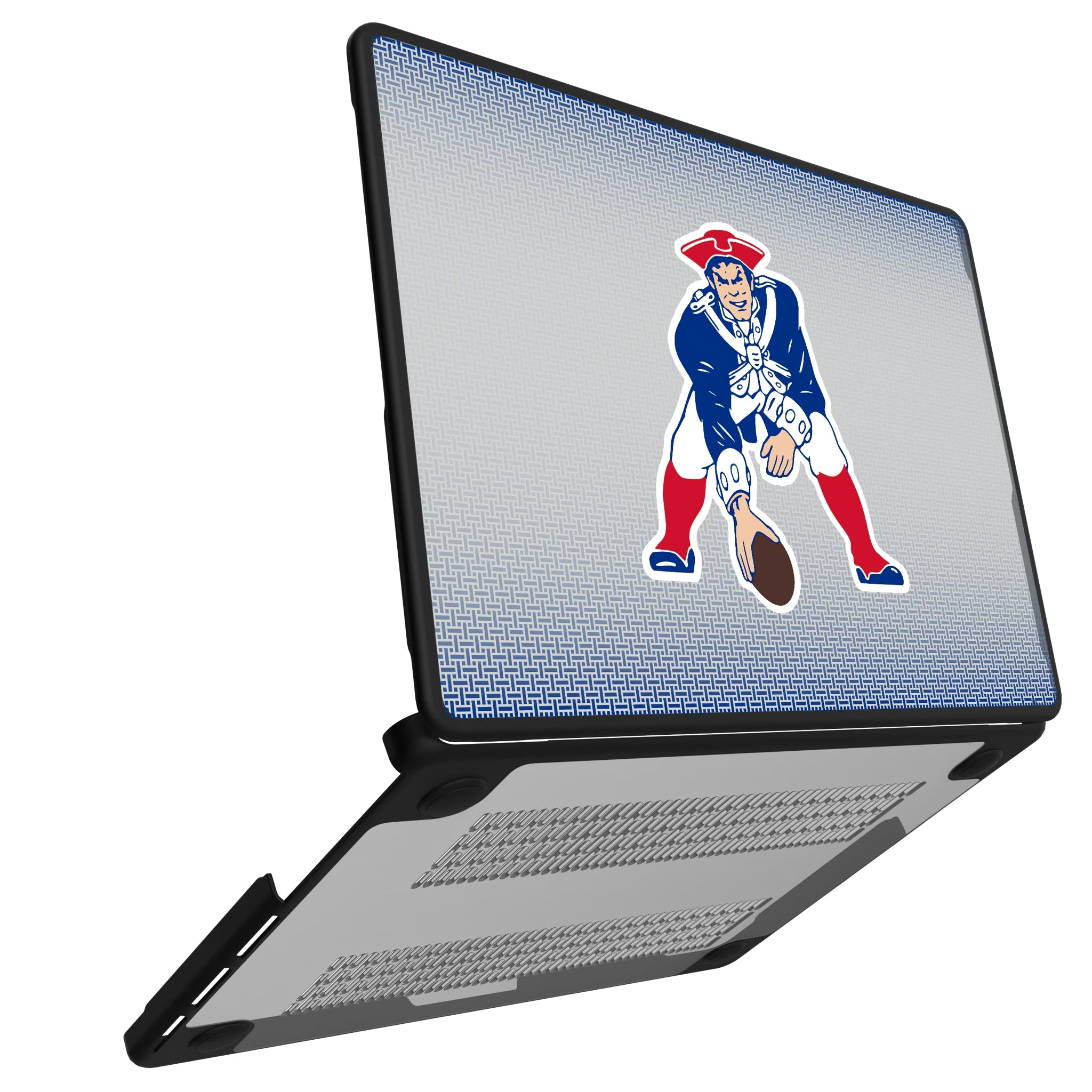 New England Patriots Historic Collection Linen MacBook Laptop Case for Apple MacBook#Device_MacBook Pro (14-inch, 2021) / MacBook Pro (14-inch, 2023) / MacBook Pro (14-inch, 2024)