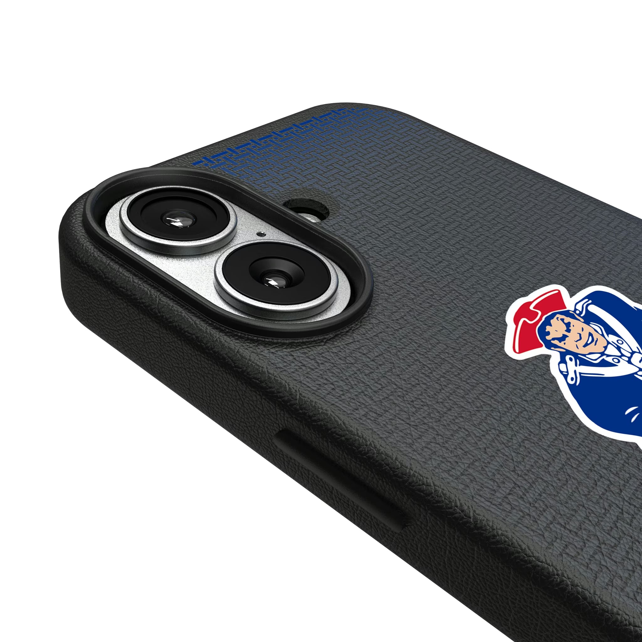 New England Patriots Historic Collection Linen iPhone MagSafe Compatible Phone Case for Apple iPhone - Detail#Device_iPhone 17
