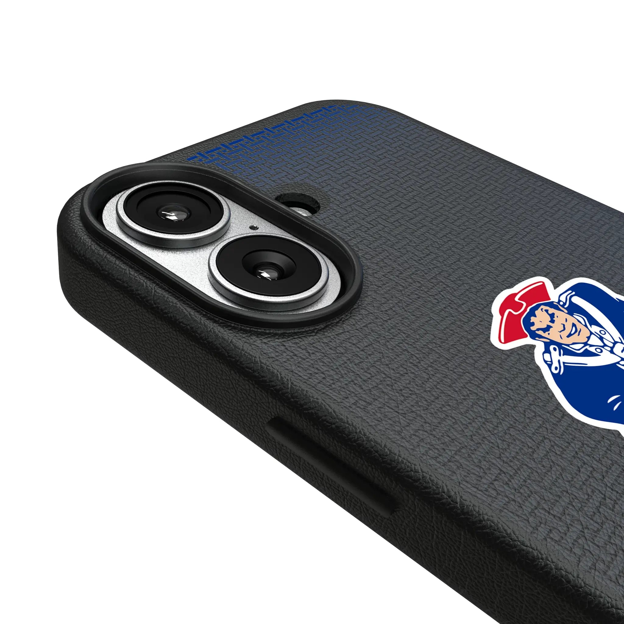 New England Patriots Historic Collection Linen iPhone MagSafe Compatible Phone Case for Apple iPhone - Detail#Device_iPhone 17