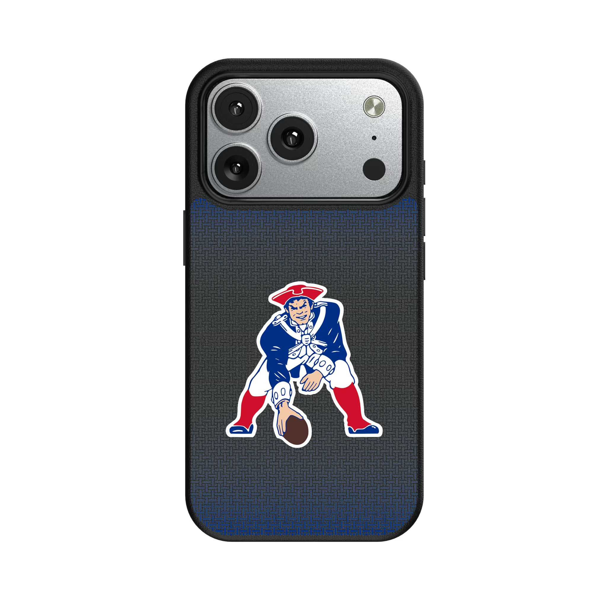 New England Patriots Historic Collection Linen iPhone MagSafe Compatible Phone Case for Apple iPhone#Device_iPhone 17 Pro