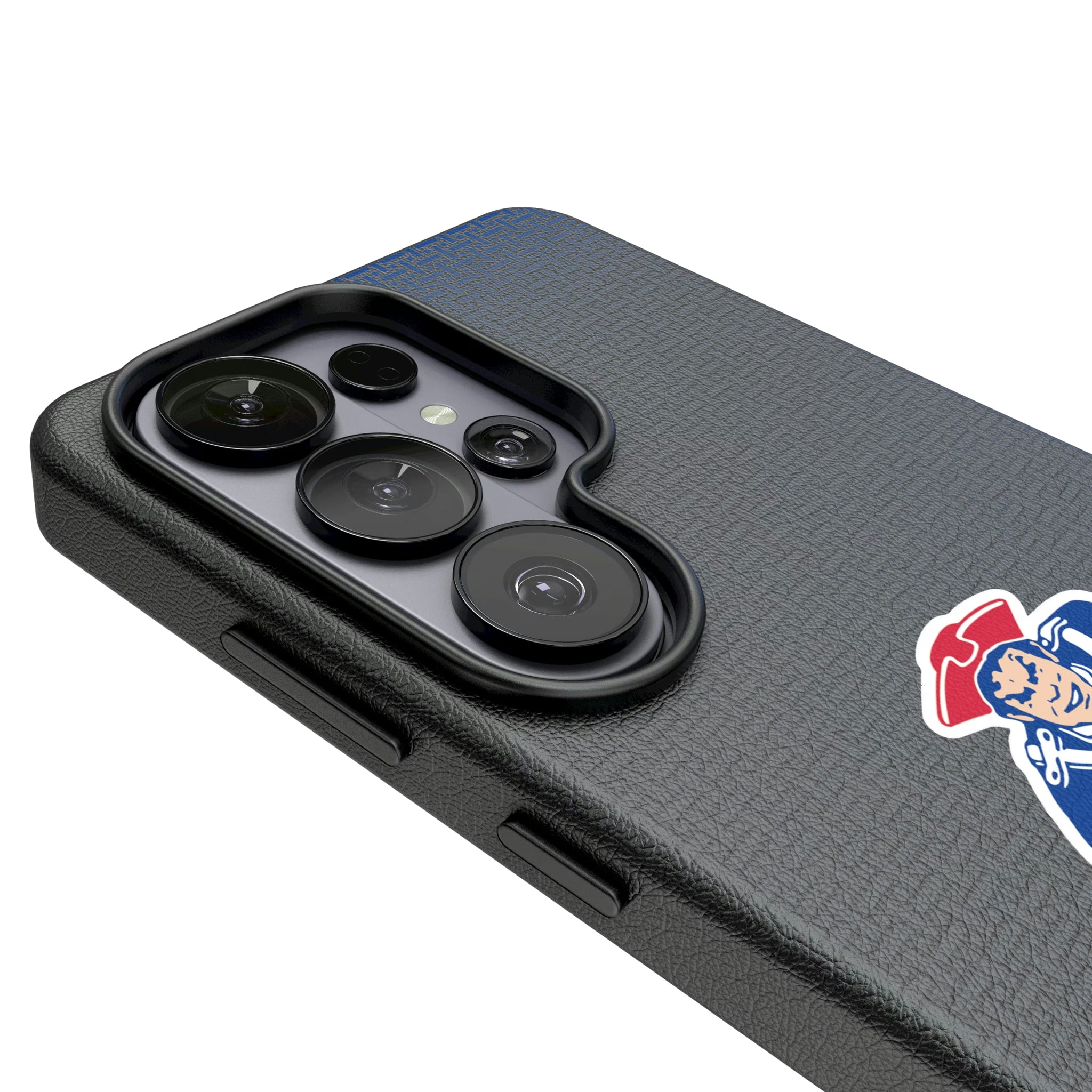 New England Patriots Historic Collection Linen Galaxy MagSafe Compatible Phone Case for Samsung Galaxy - Detail#Device_Galaxy S26 Ultra