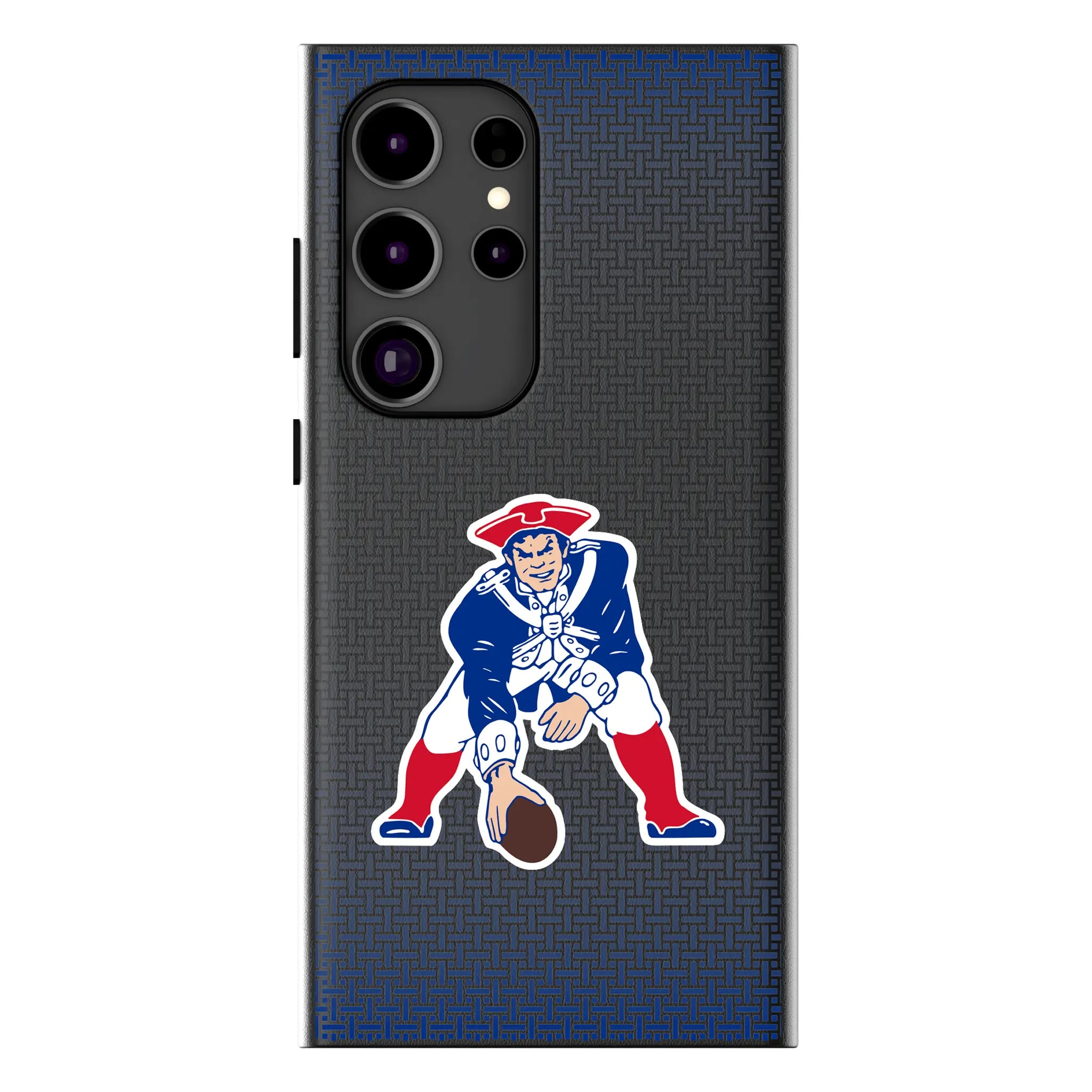 New England Patriots Historic Collection Linen Galaxy MagSafe Compatible Phone Case for Samsung Galaxy