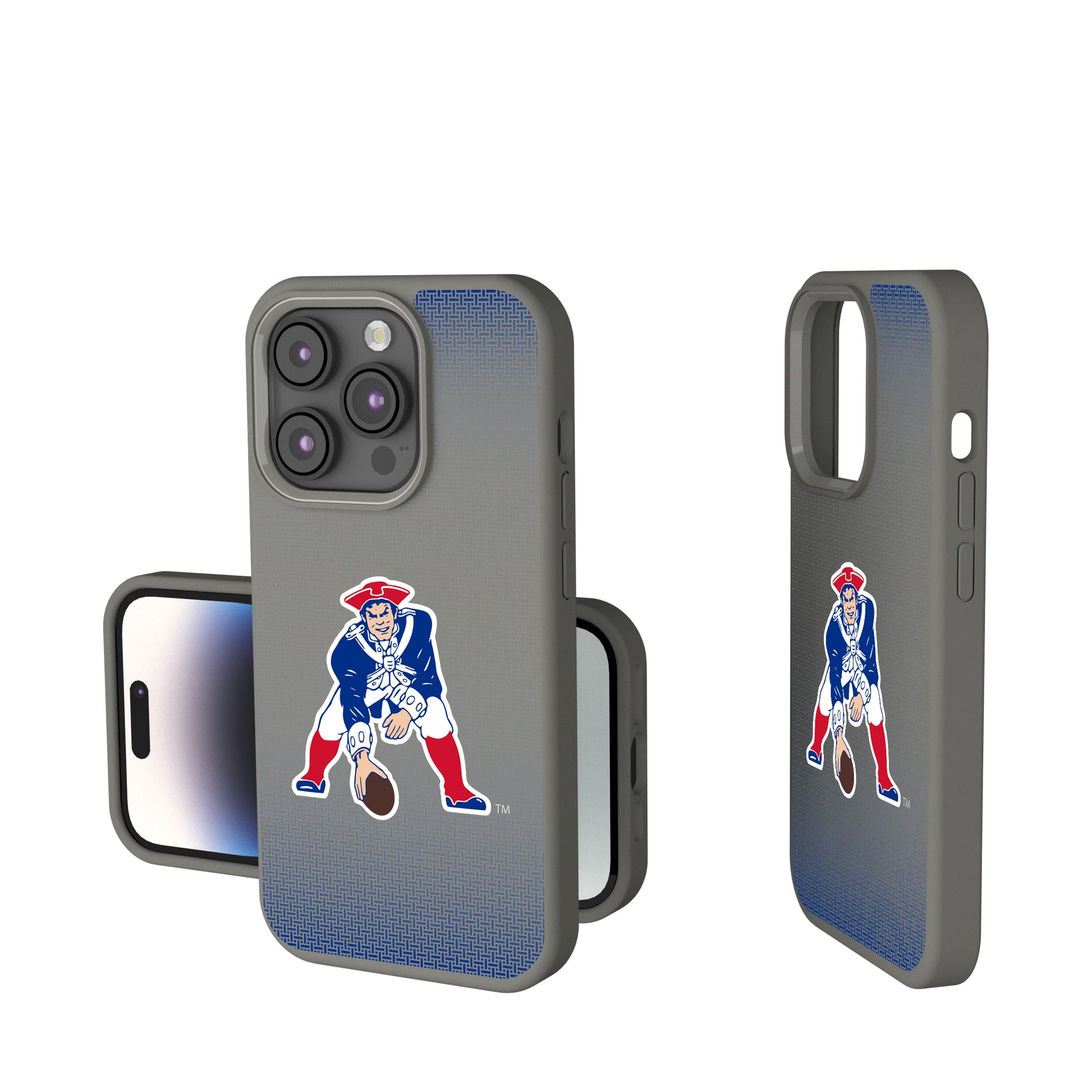 New England Patriots Historic Collection Linen iPhone Soft Touch Phone Case for Apple iPhone