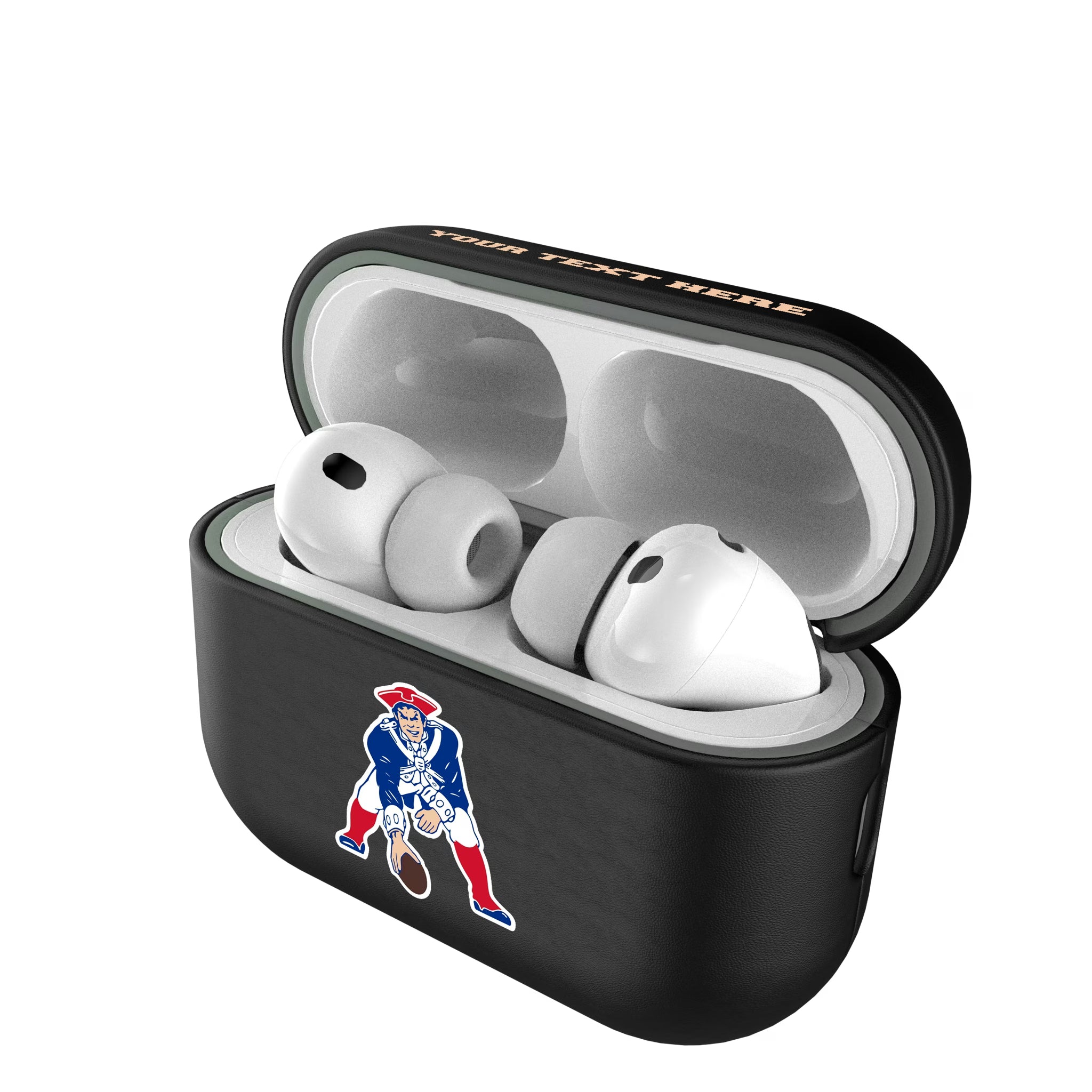 New England Patriots Historic Collection Personalized Insignia AirPods AirPod Case Cover#Device_AirPods Pro 3