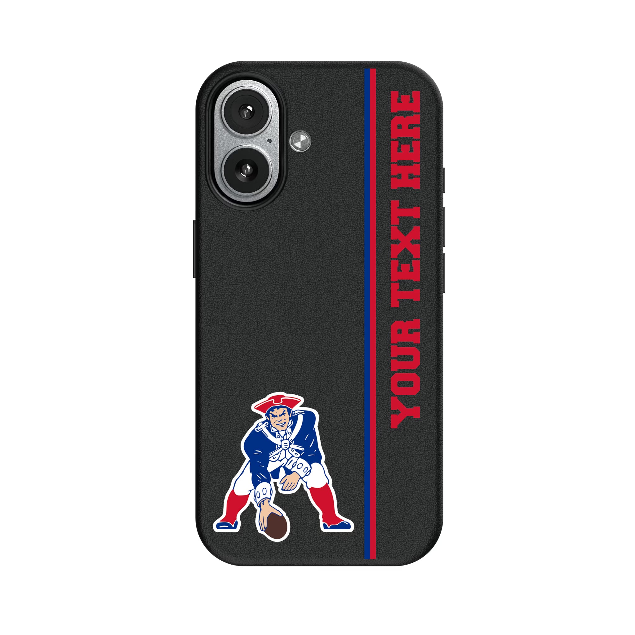 New England Patriots Historic Collection Personalized Sidebard iPhone MagSafe Compatible Phone Case for Apple iPhone#Device_iPhone 17