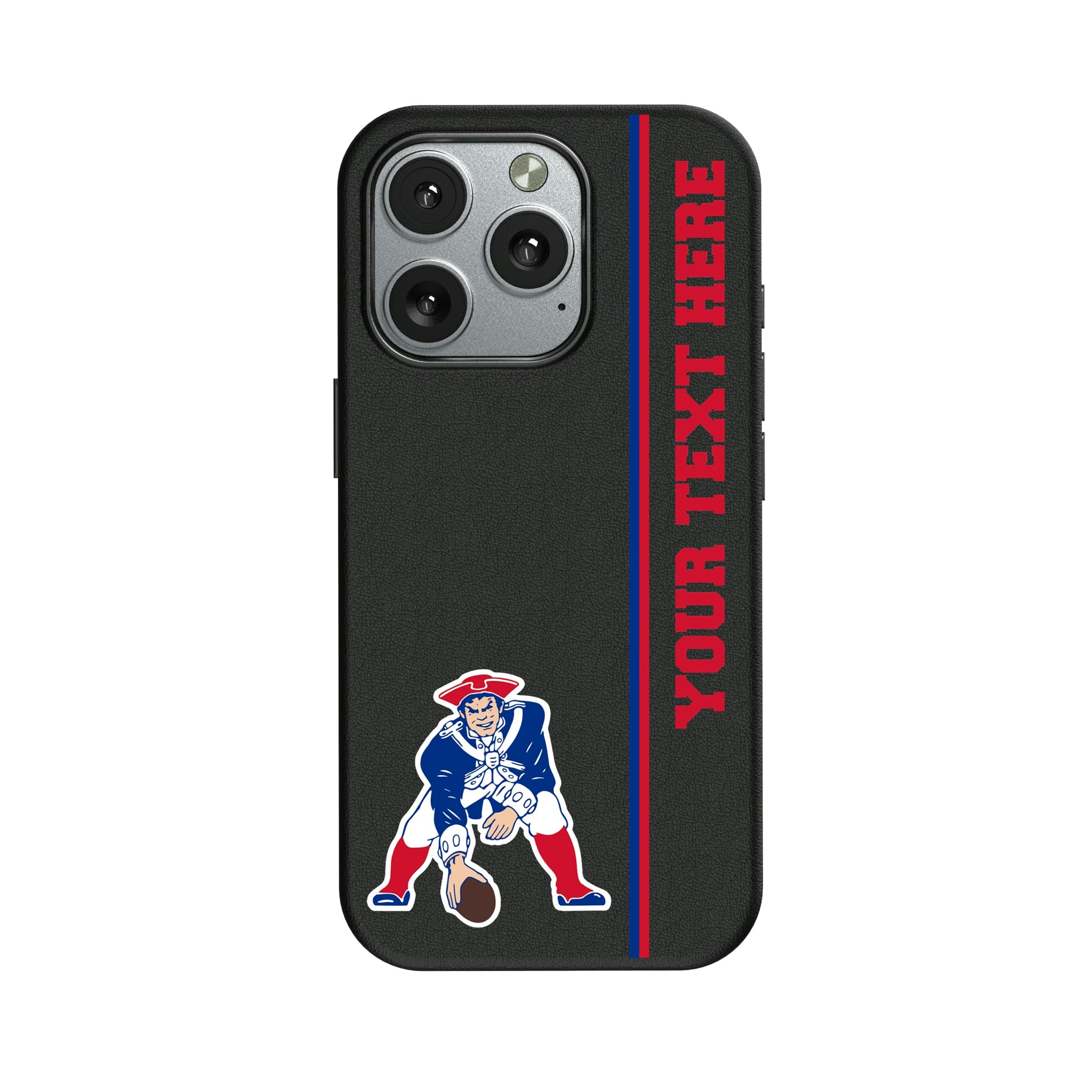 New England Patriots Historic Collection Personalized Sidebard iPhone MagSafe Compatible Phone Case for Apple iPhone
