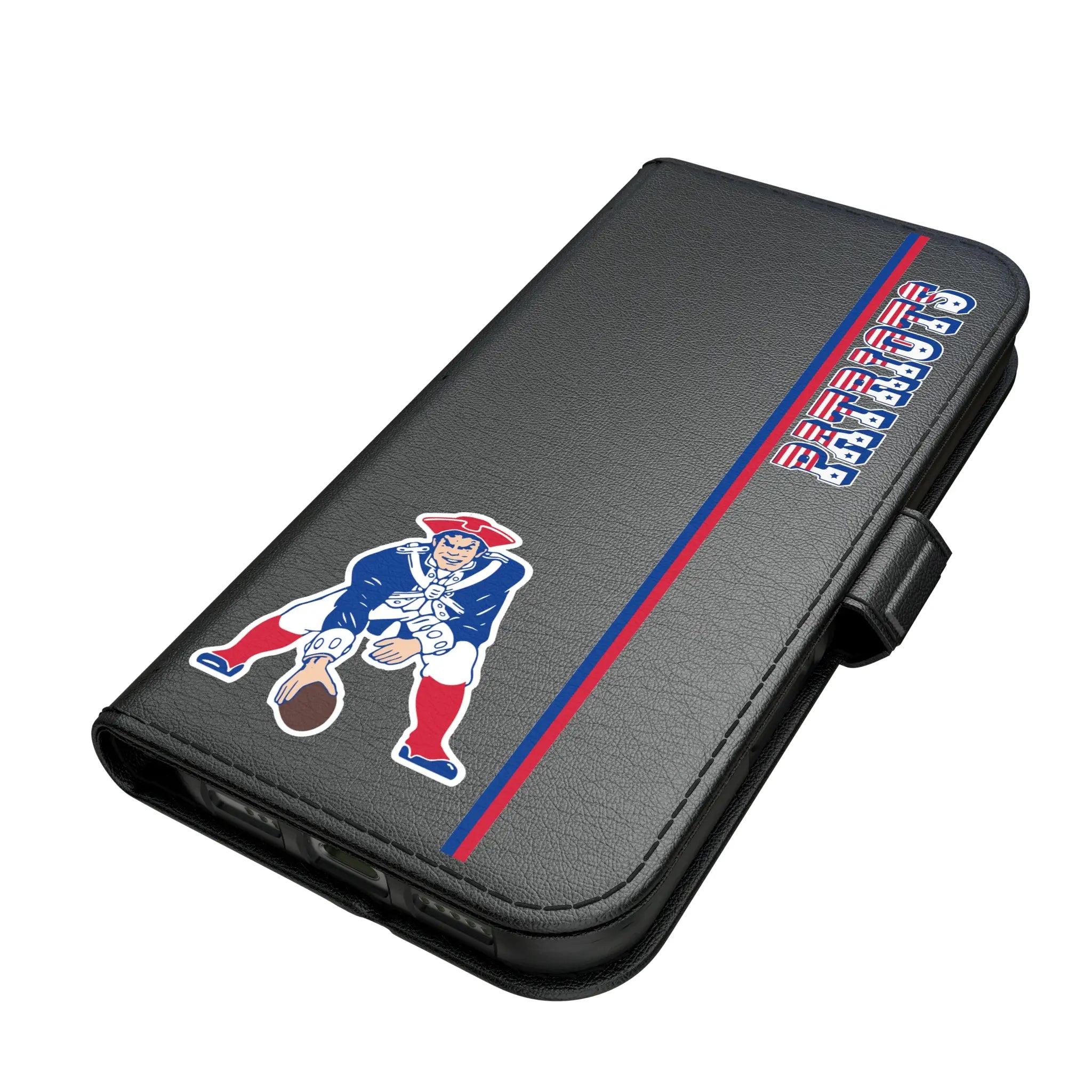 New England Patriots Historic Collection Sidebar iPhone Folio Phone Case for Apple iPhone#Device_iPhone 17 Pro
