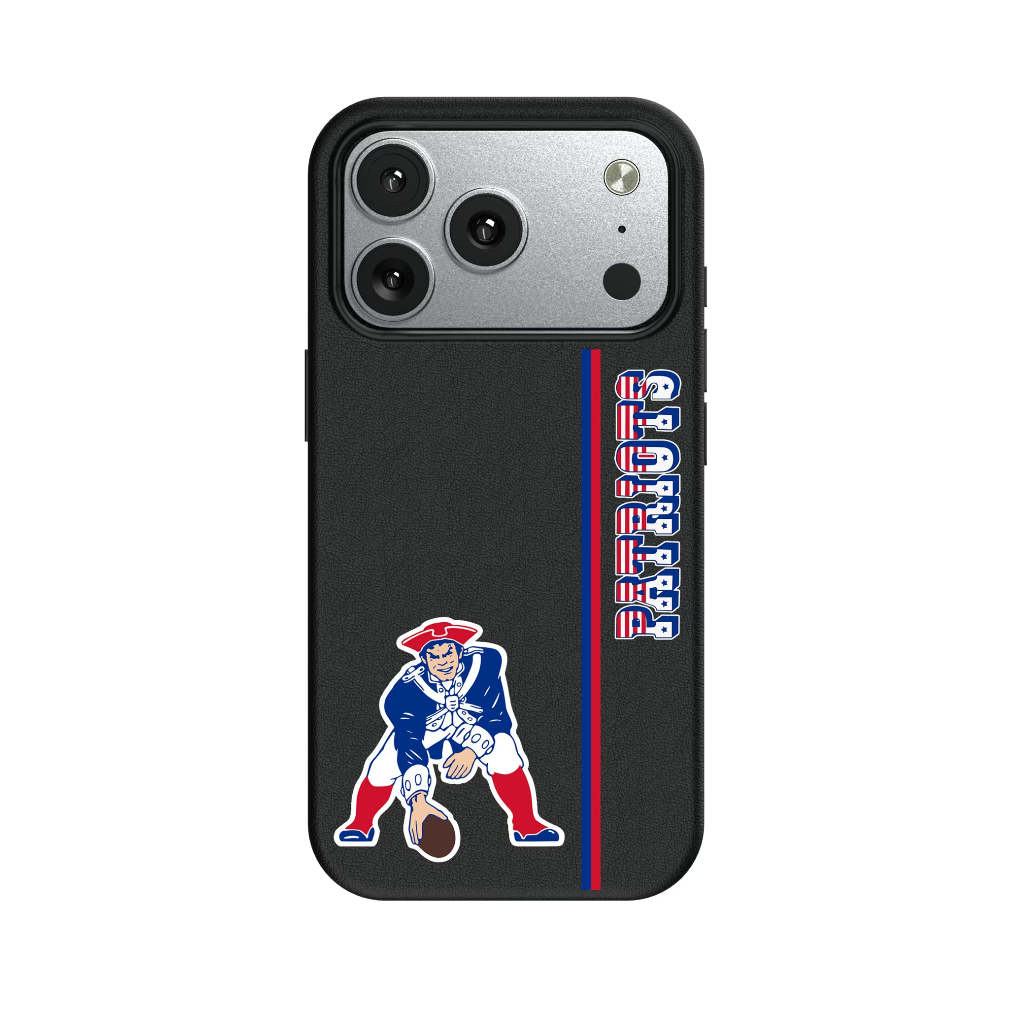 New England Patriots Historic Collection Sidebar iPhone MagSafe Compatible Phone Case for Apple iPhone#Device_iPhone 17 Pro
