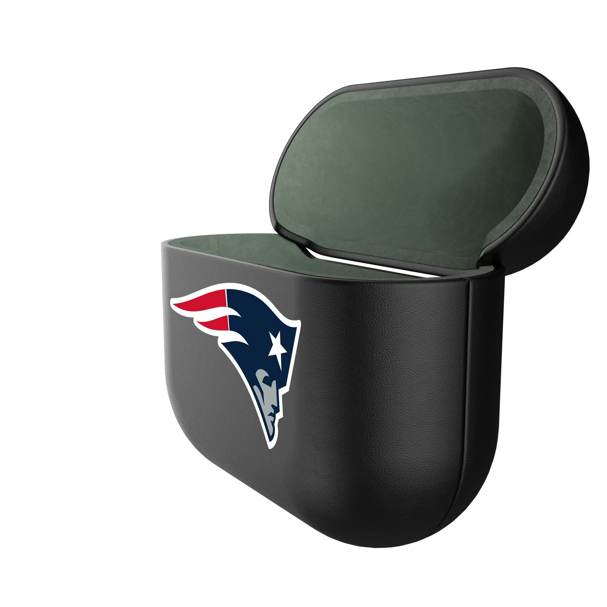 New England Patriots Insignia AirPods AirPod Case Cover - Isometric View#Device_AirPods 3rd Gen