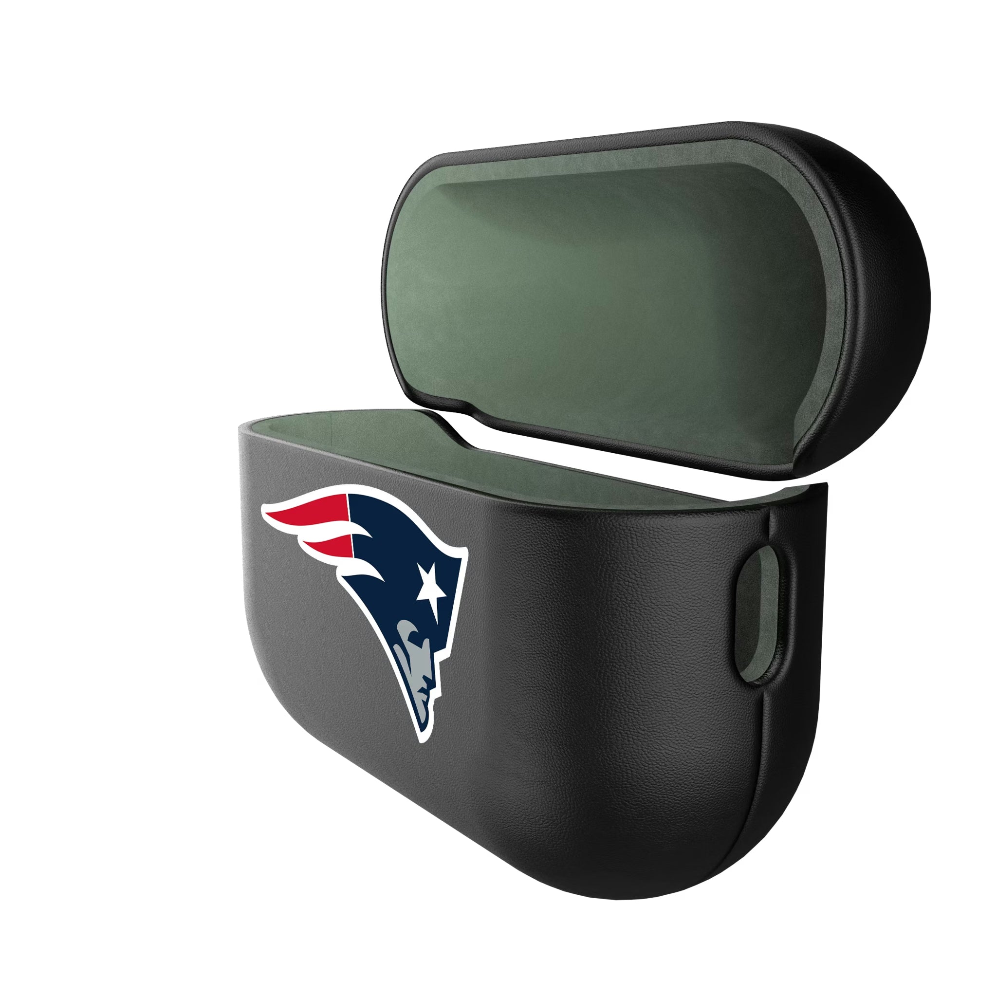 New England Patriots Insignia AirPods AirPod Case Cover - Isometric View#Device_AirPods Pro 2nd Gen
