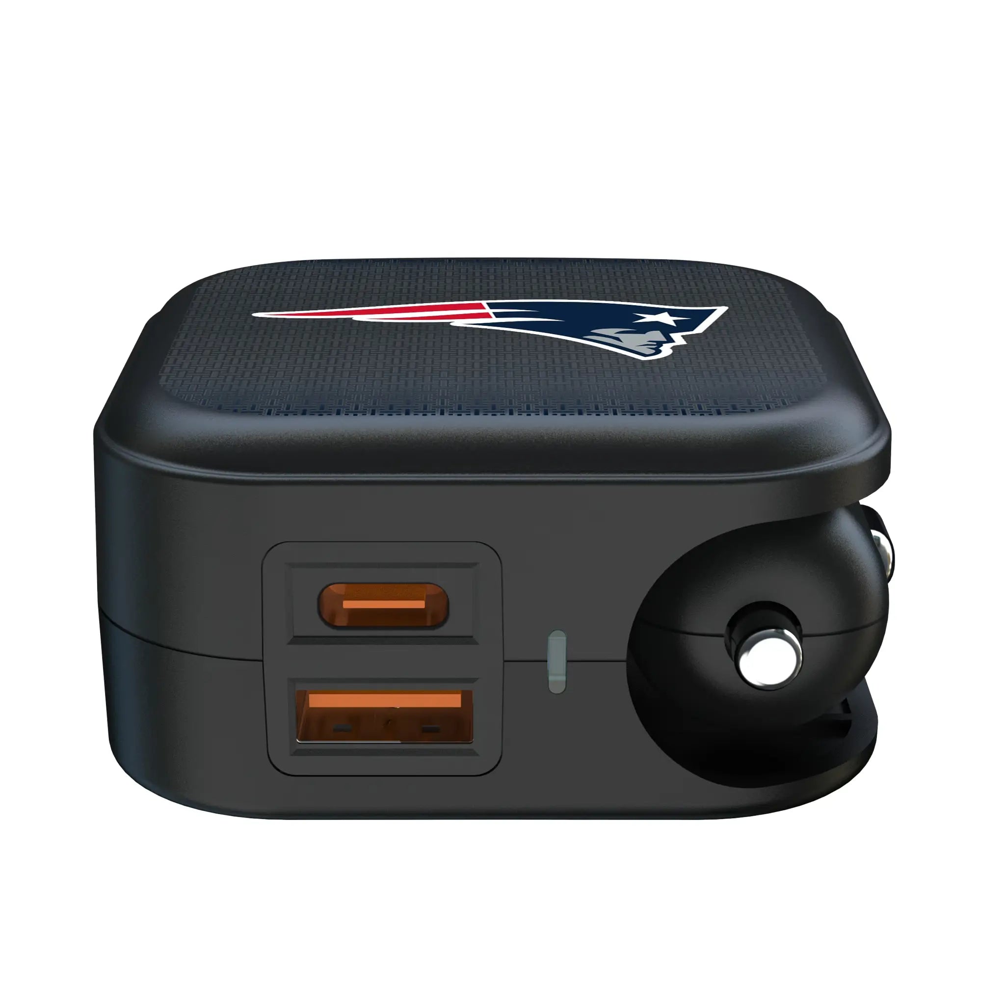 New England Patriots Linen 2 in 1 USB A/C Charger
