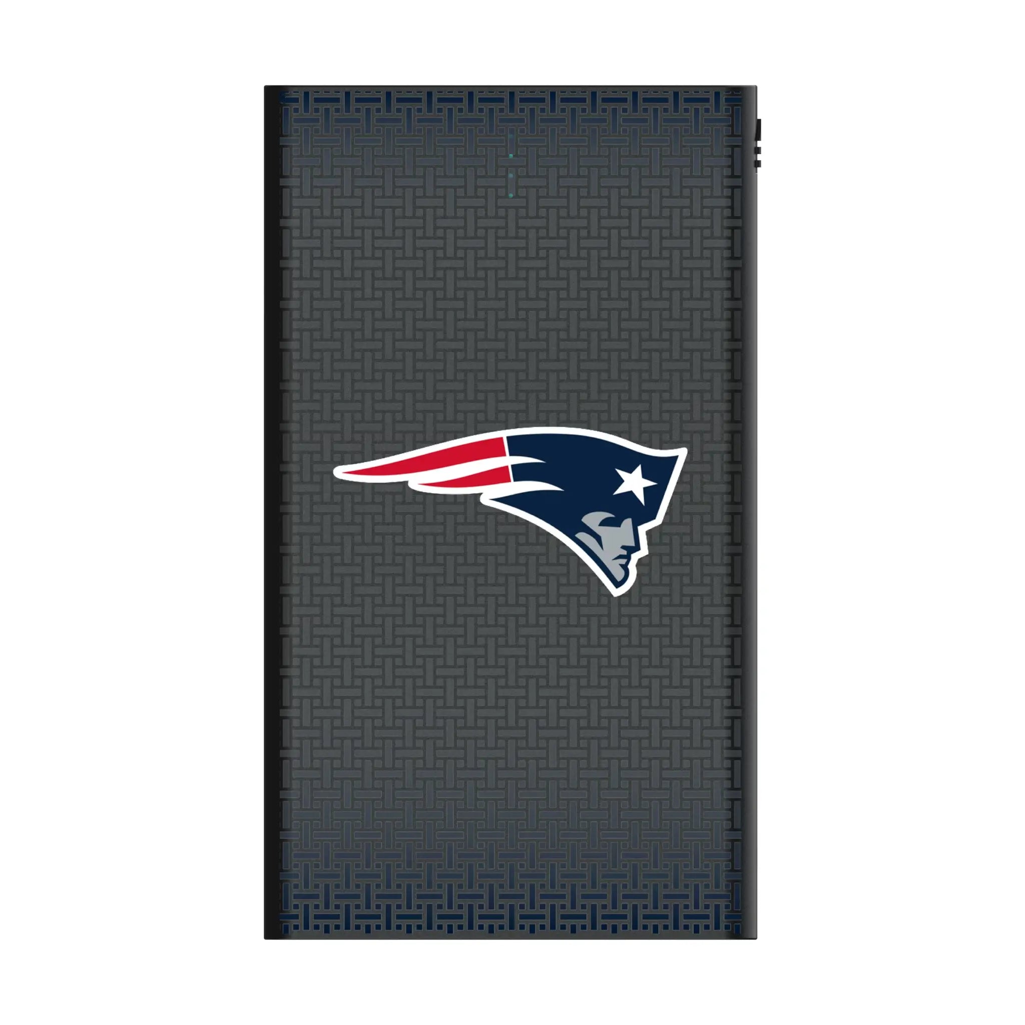 New England Patriots Linen 5000mAh Flat Power Bank